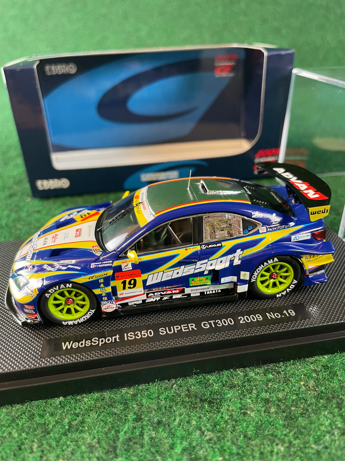 EBBRO 2009 Super GT WedsSport Lexus IS350 1/43 Scale Diecast