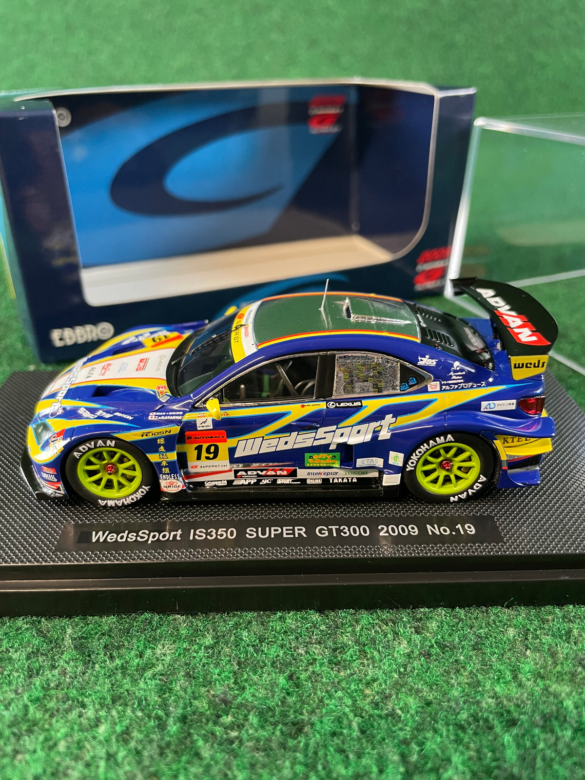 EBBRO 2009 Super GT WedsSport Lexus IS350 1/43 Scale Diecast