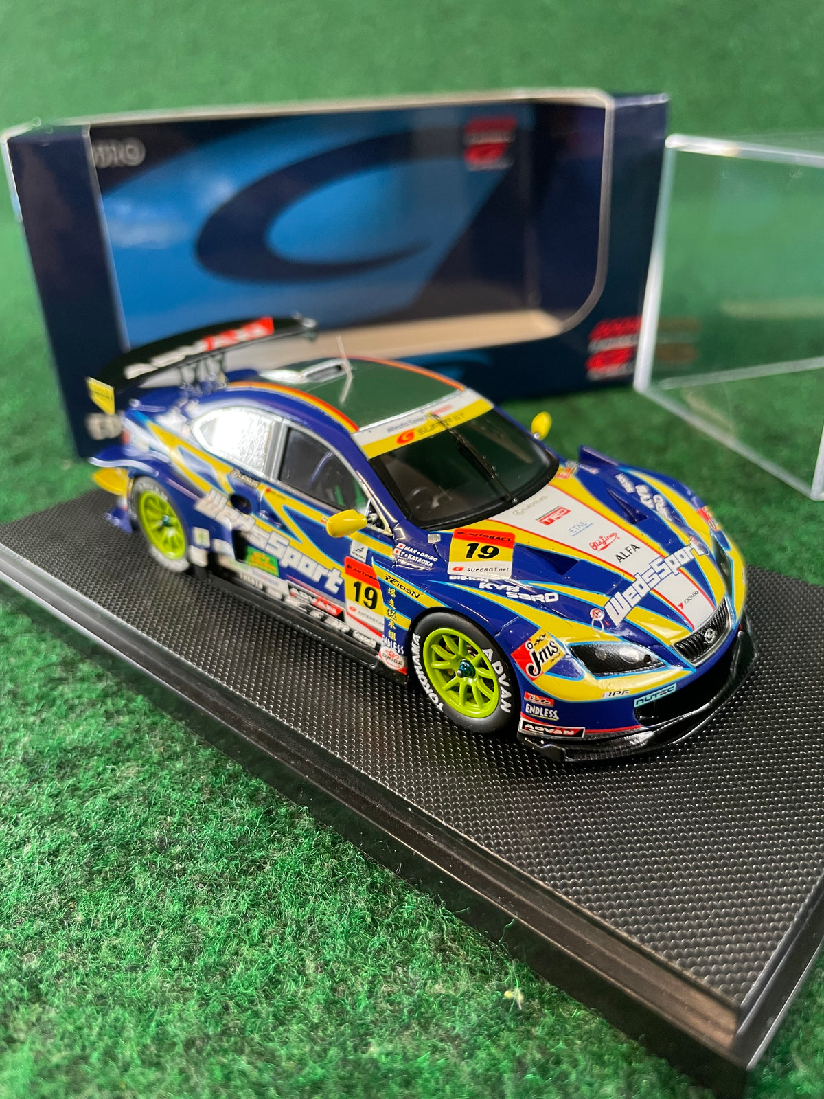 EBBRO 2009 Super GT WedsSport Lexus IS350 1/43 Scale Diecast