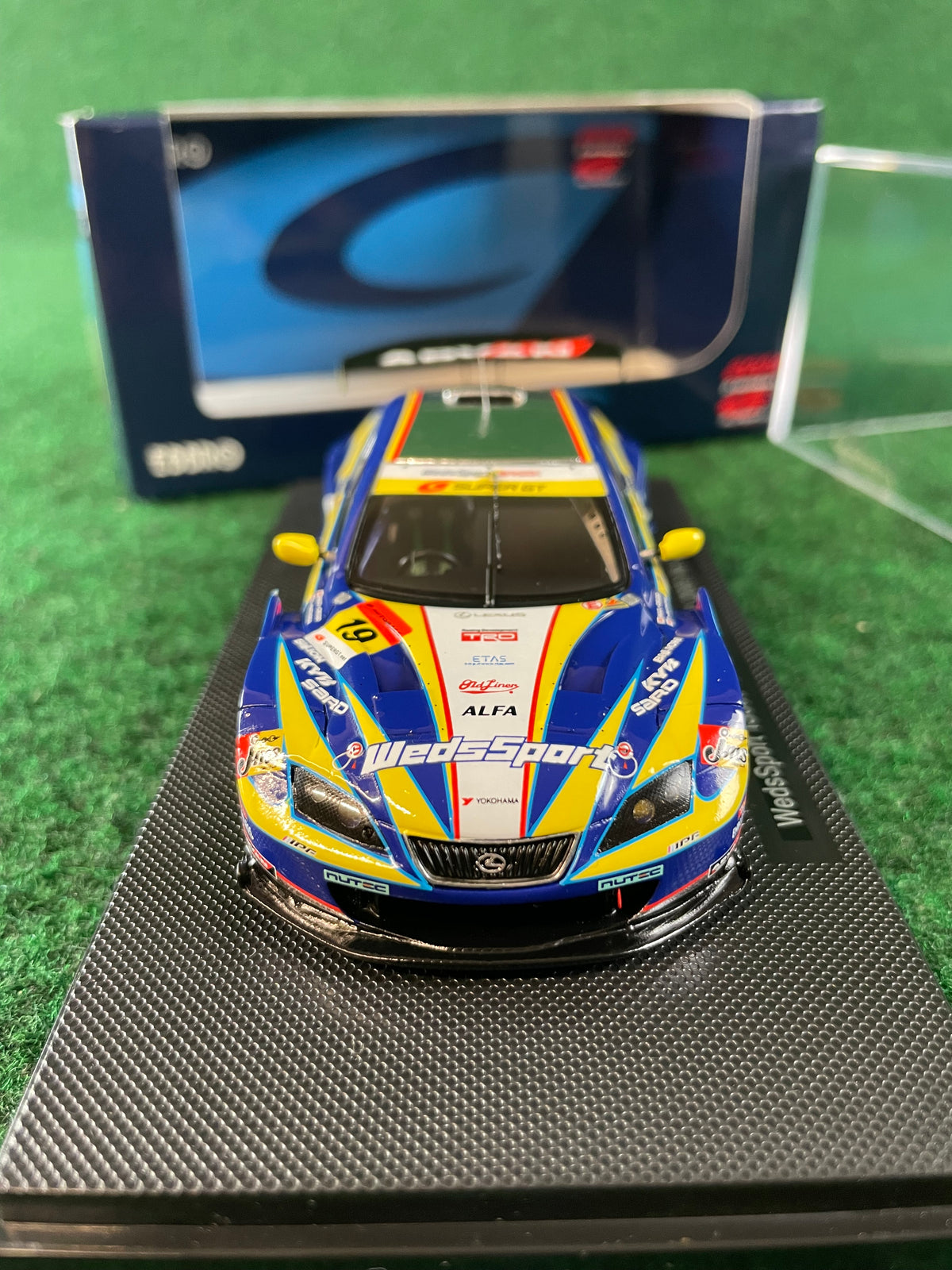 EBBRO 2009 Super GT WedsSport Lexus IS350 1/43 Scale Diecast