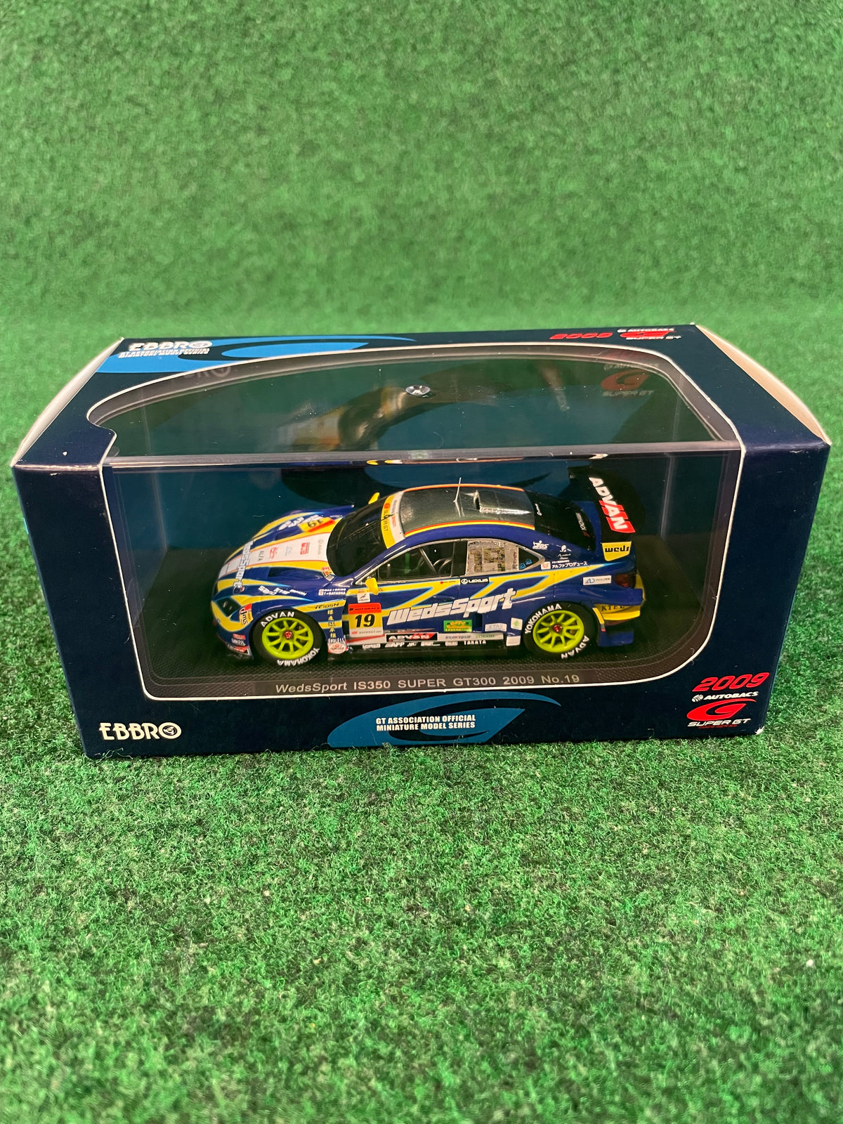 EBBRO 2009 Super GT WedsSport Lexus IS350 1/43 Scale Diecast