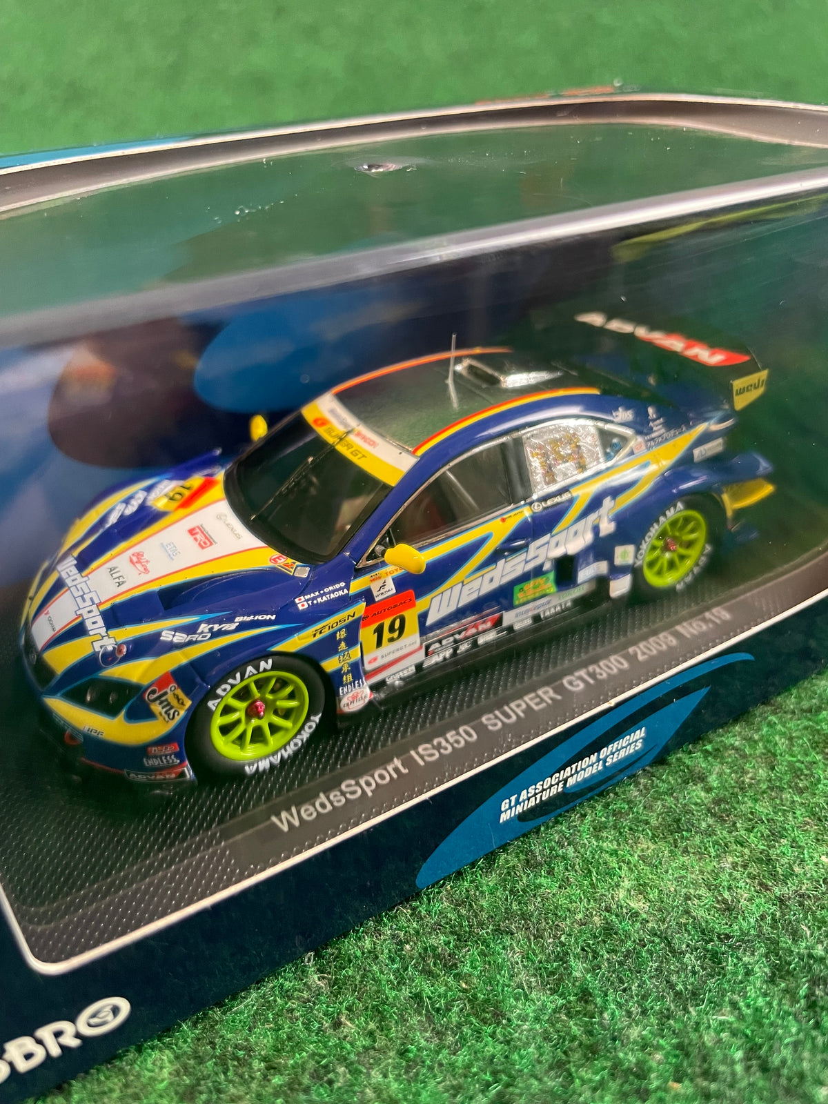 EBBRO 2009 Super GT WedsSport Lexus IS350 1/43 Scale Diecast
