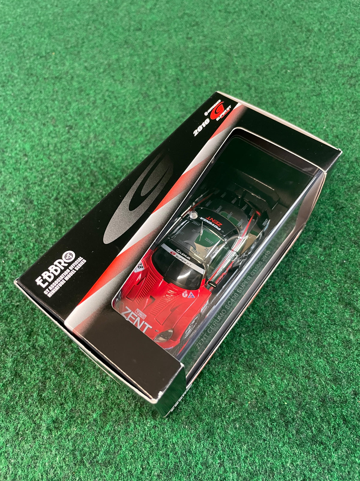 EBBRO 2010 Super GT ZENT Cerumo GT500 Lexus SC430 1/43 Scale Diecast