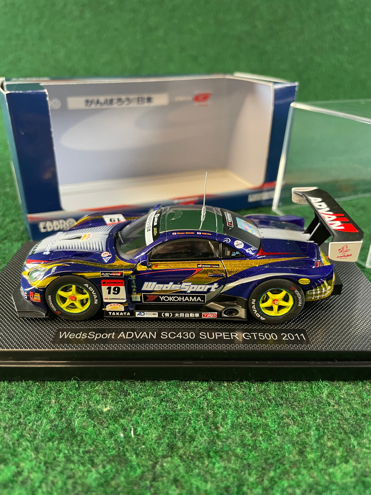EBBRO 2011 Super GT WedsSport GT500 Lexus SC430 1/43 Scale Diecast