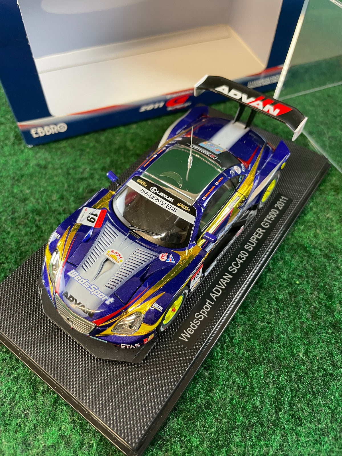 EBBRO 2011 Super GT WedsSport GT500 Lexus SC430 1/43 Scale Diecast