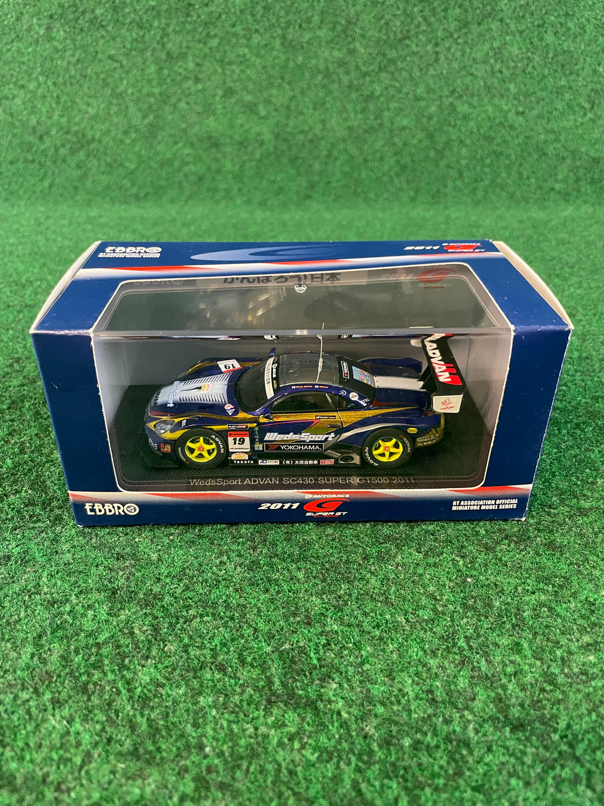 EBBRO 2011 Super GT WedsSport GT500 Lexus SC430 1/43 Scale Diecast