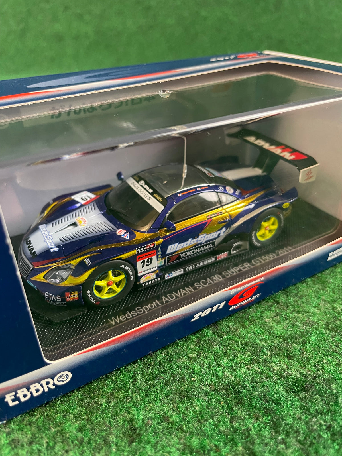 EBBRO 2011 Super GT WedsSport GT500 Lexus SC430 1/43 Scale Diecast
