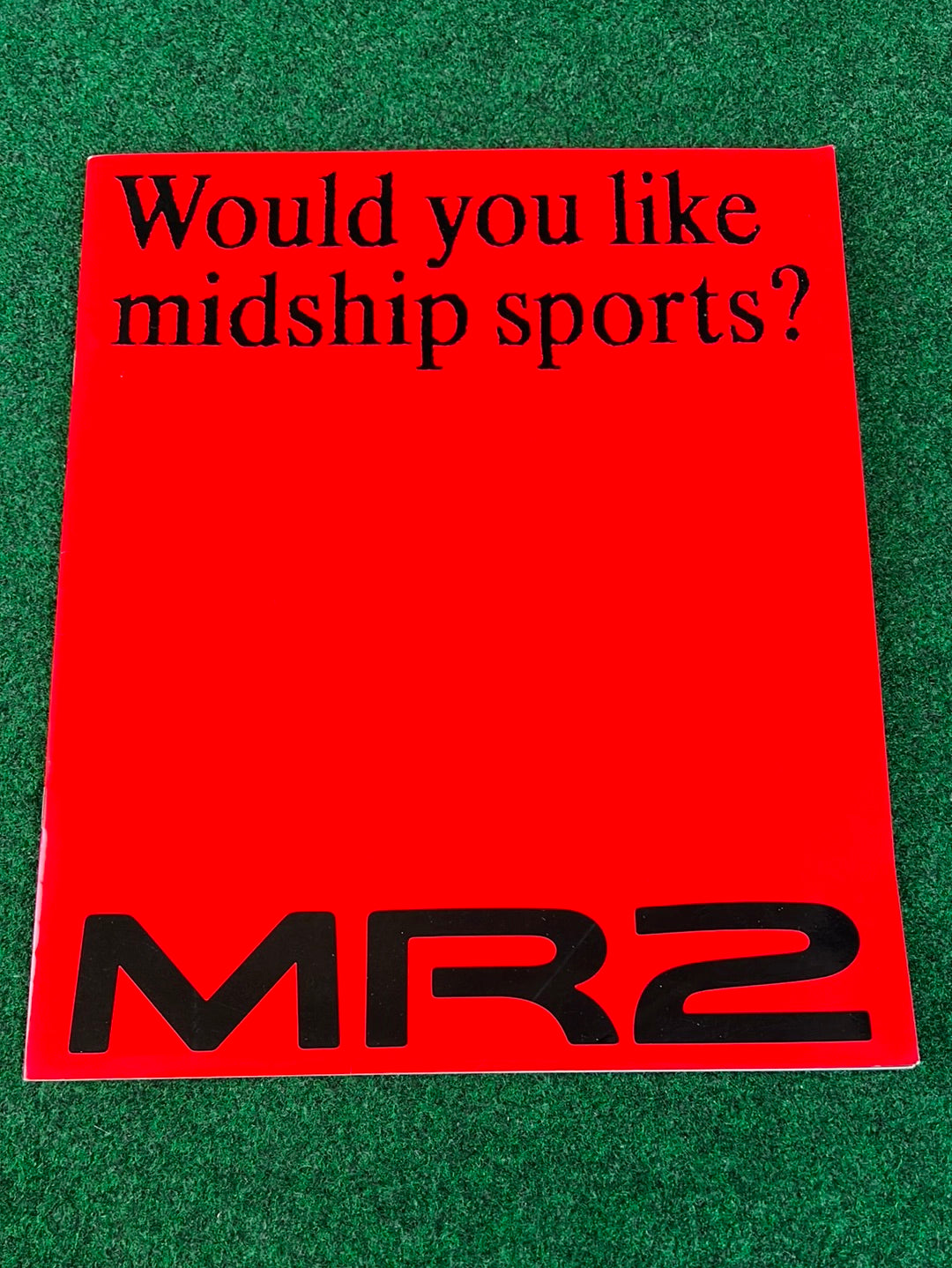 Toyota MR2 - Midship Express and Midship Sports Dealership Brochure Set