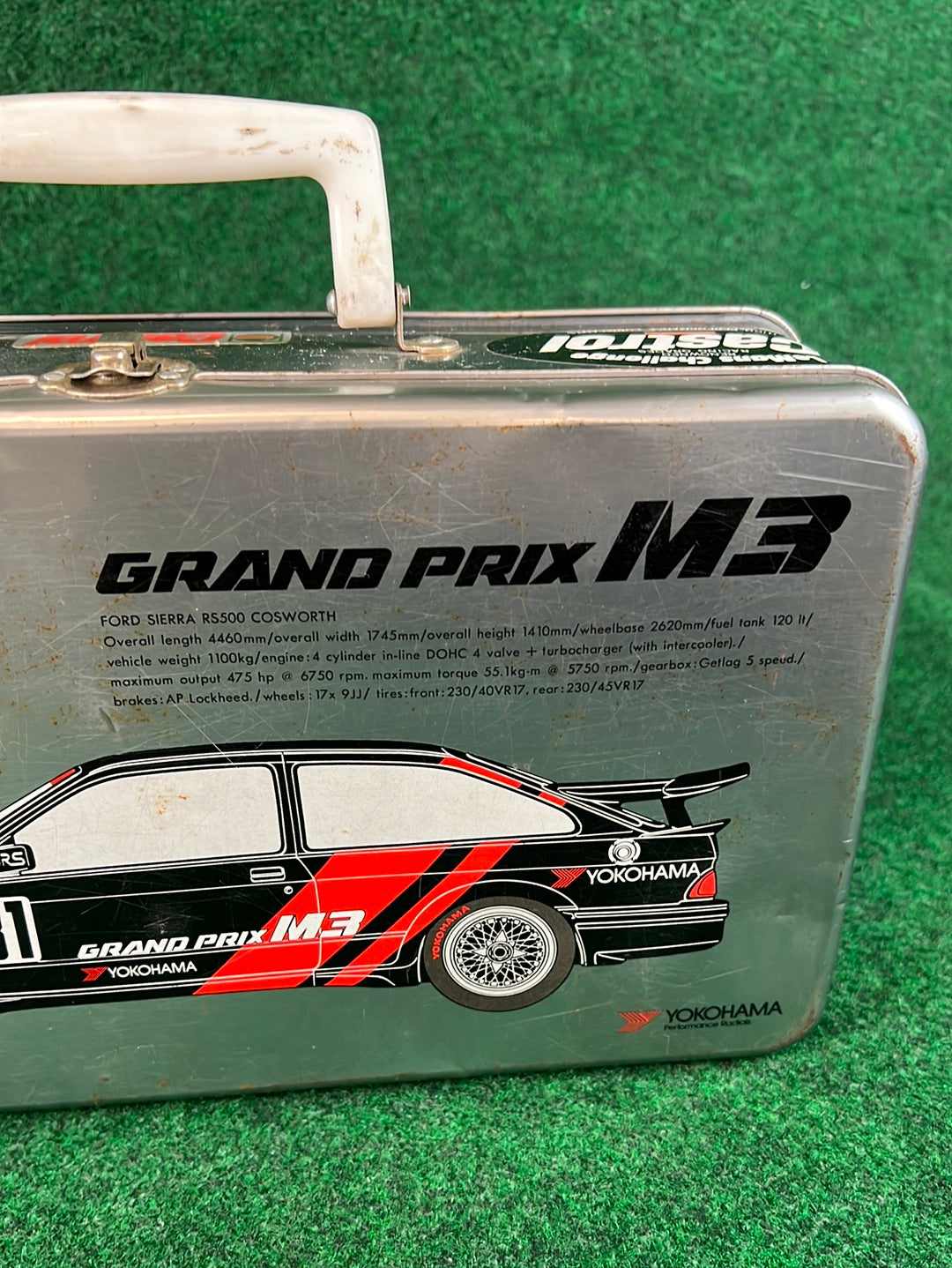 Yokohama Tires - Ford Sierra RS500 Cosworth Vintage Metal Case Box & Playing Card Set
