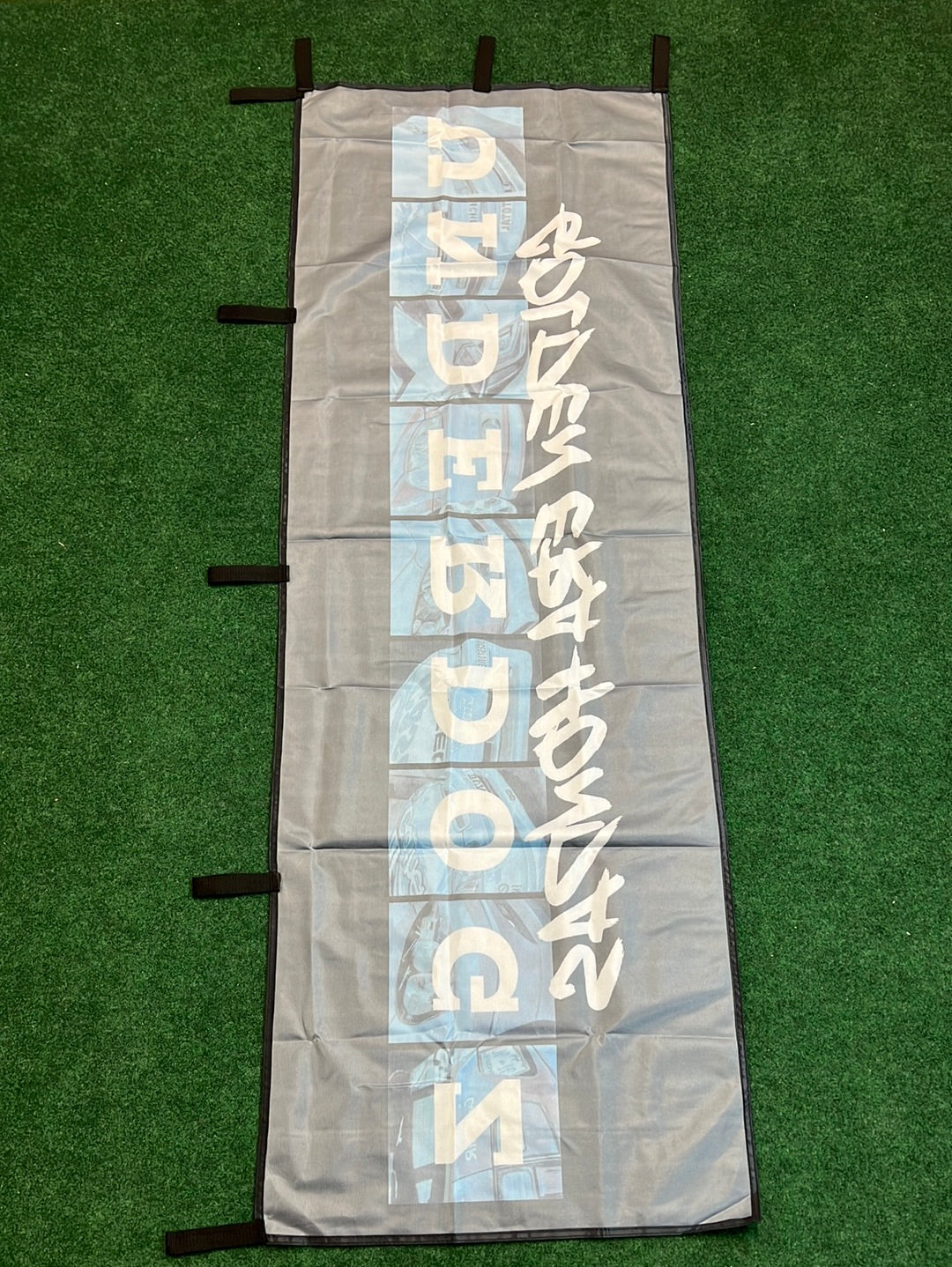 UNDERDOGZ - Goldern Era Hondas: Dealer Block Letter Logo Nobori Banner