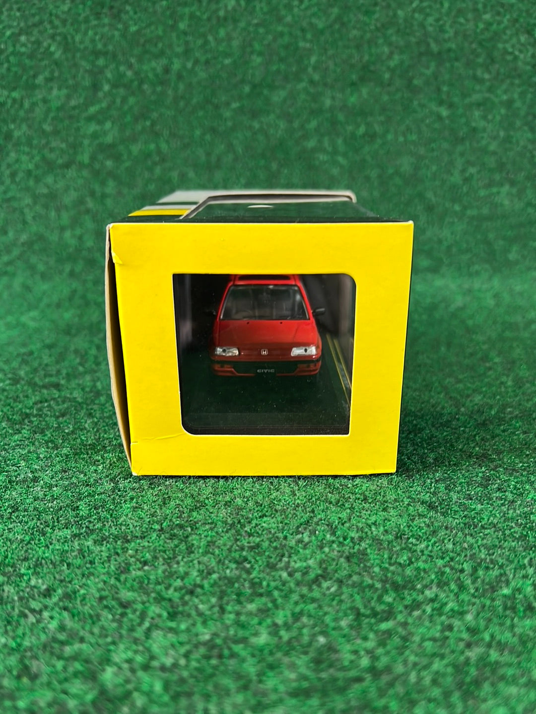 First:43 Models - 1987 Honda Civic Hatchback - Red 1/43 Scale Diecast