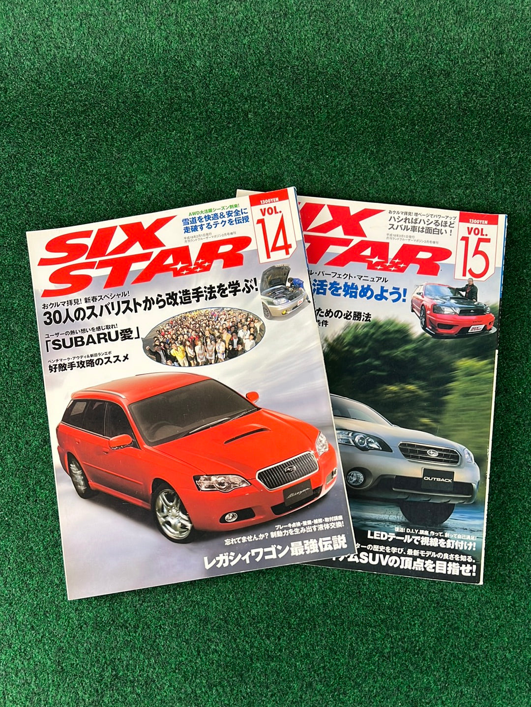 Six Star Subaru Magazine Set - 2005 Vol. 14 & 2006 Vol.  15
