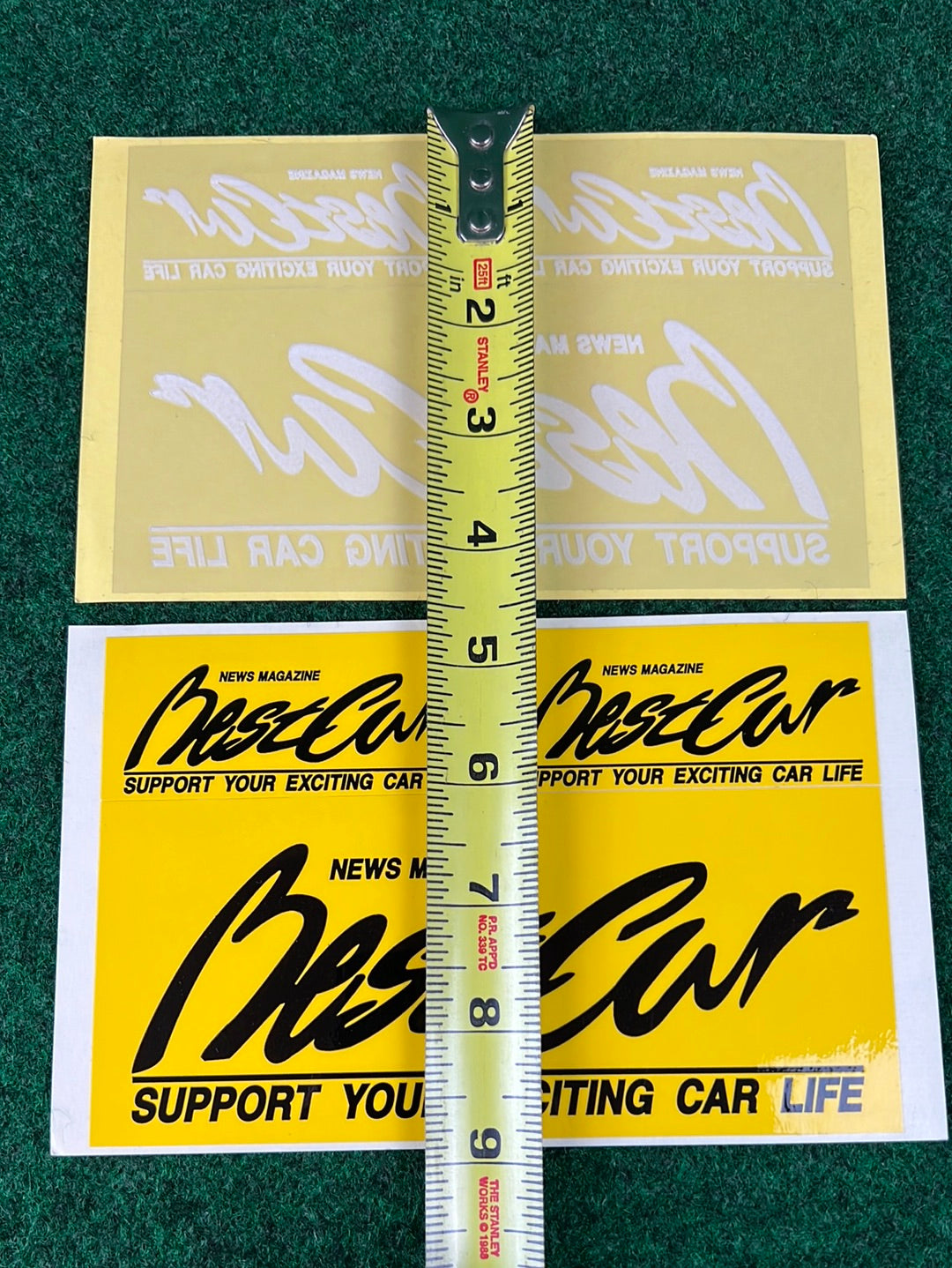 (JM) - Best Car News Mag - Sticker Set