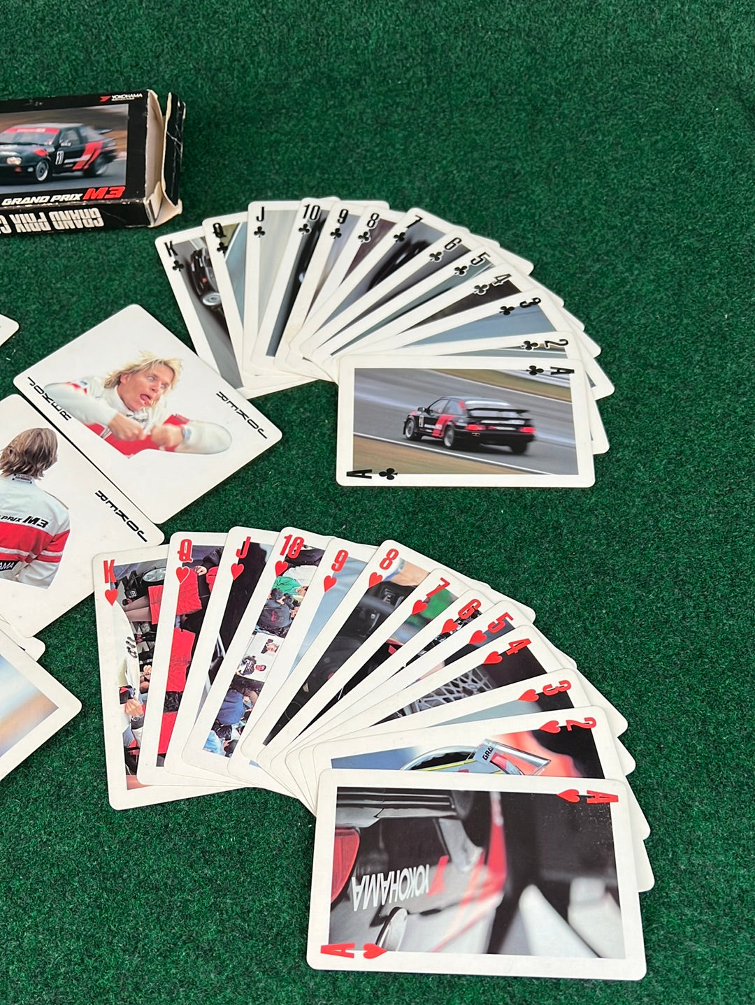 Yokohama Tires - Ford Sierra RS500 Cosworth Vintage Metal Case Box & Playing Card Set