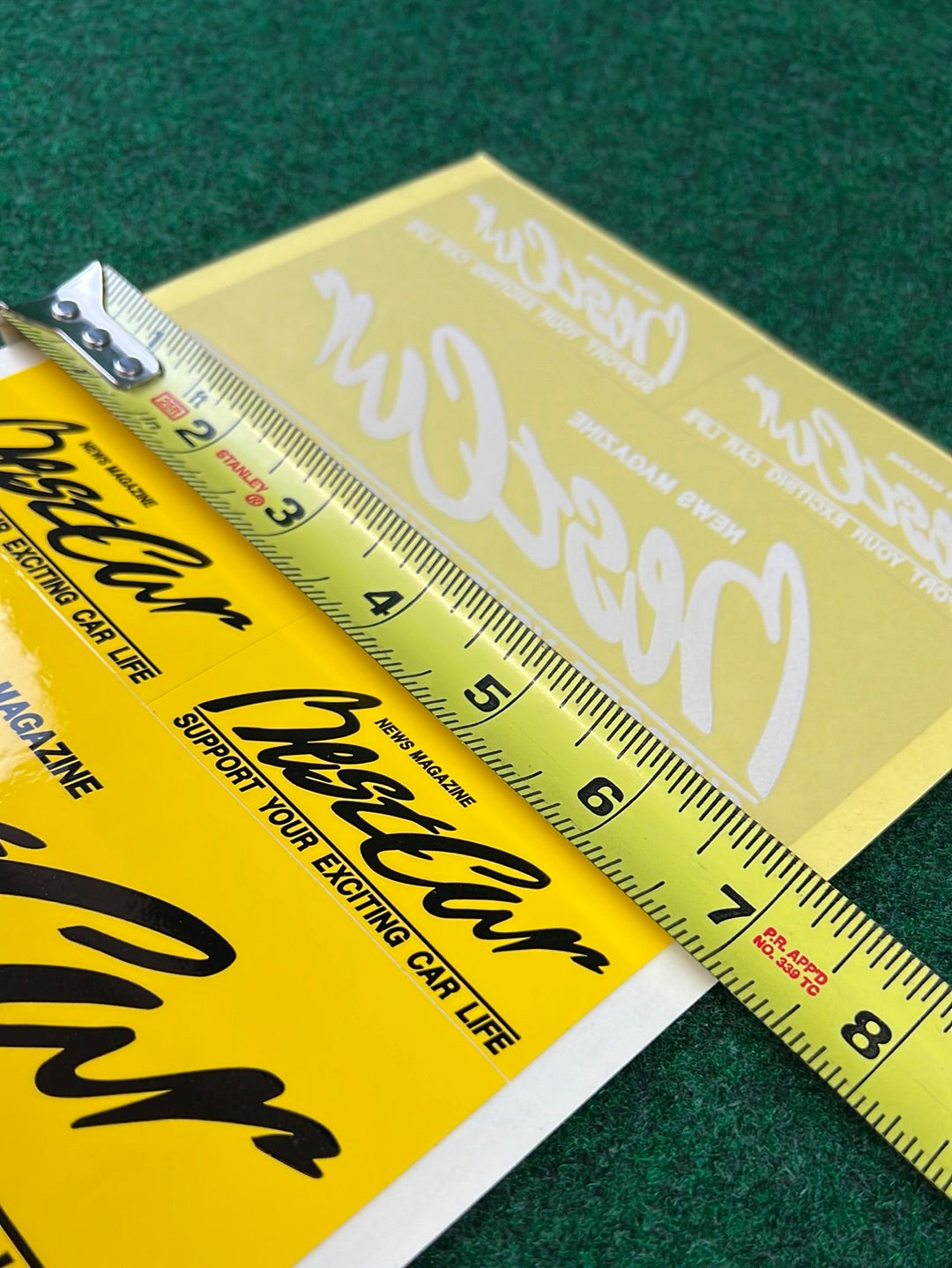 (JM) - Best Car News Mag - Sticker Set
