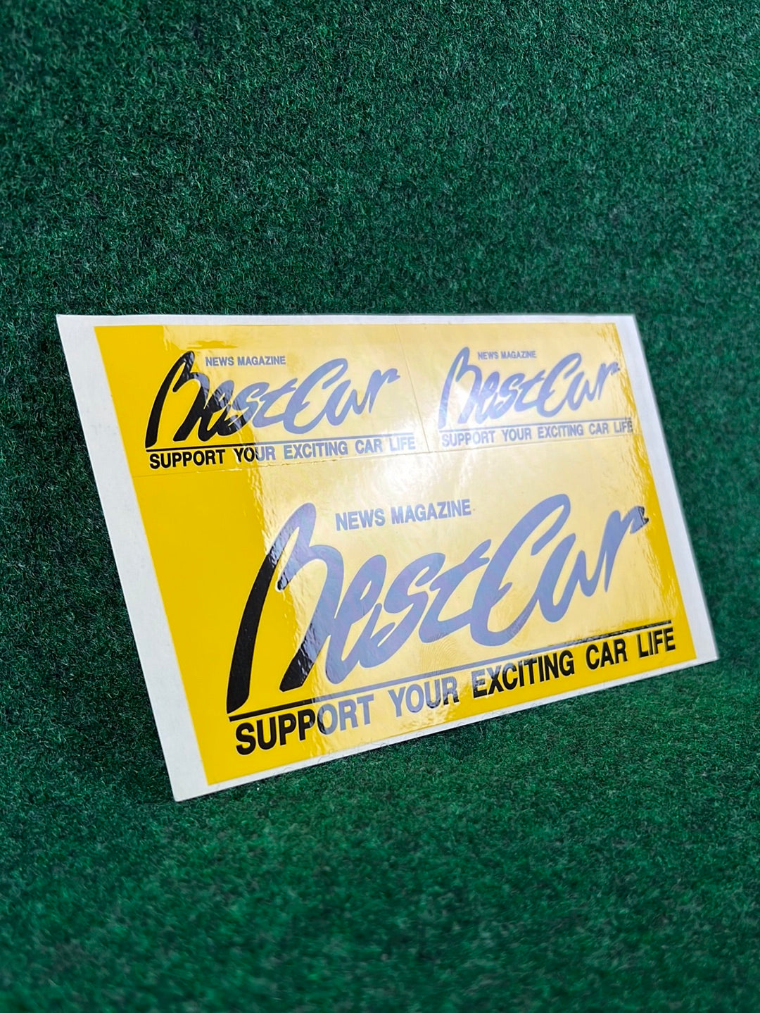 (JM) - Best Car News Mag - Sticker Set