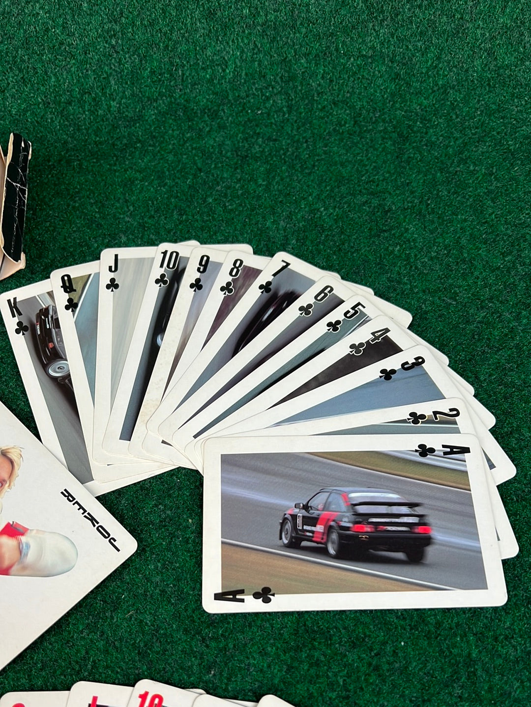 Yokohama Tires - Ford Sierra RS500 Cosworth Vintage Metal Case Box & Playing Card Set