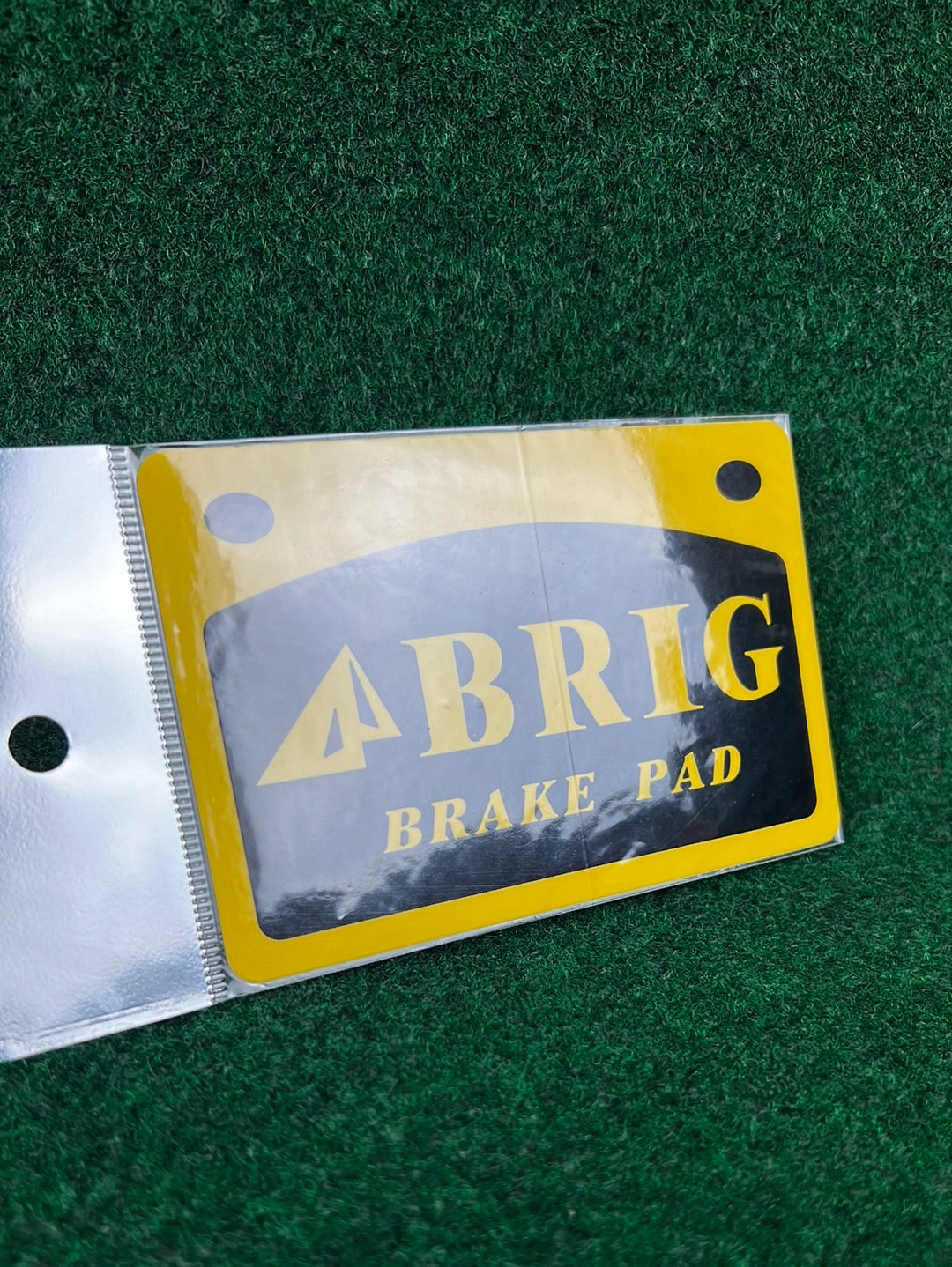 BRIG Brake Pad - Logo Sticker Set of 2