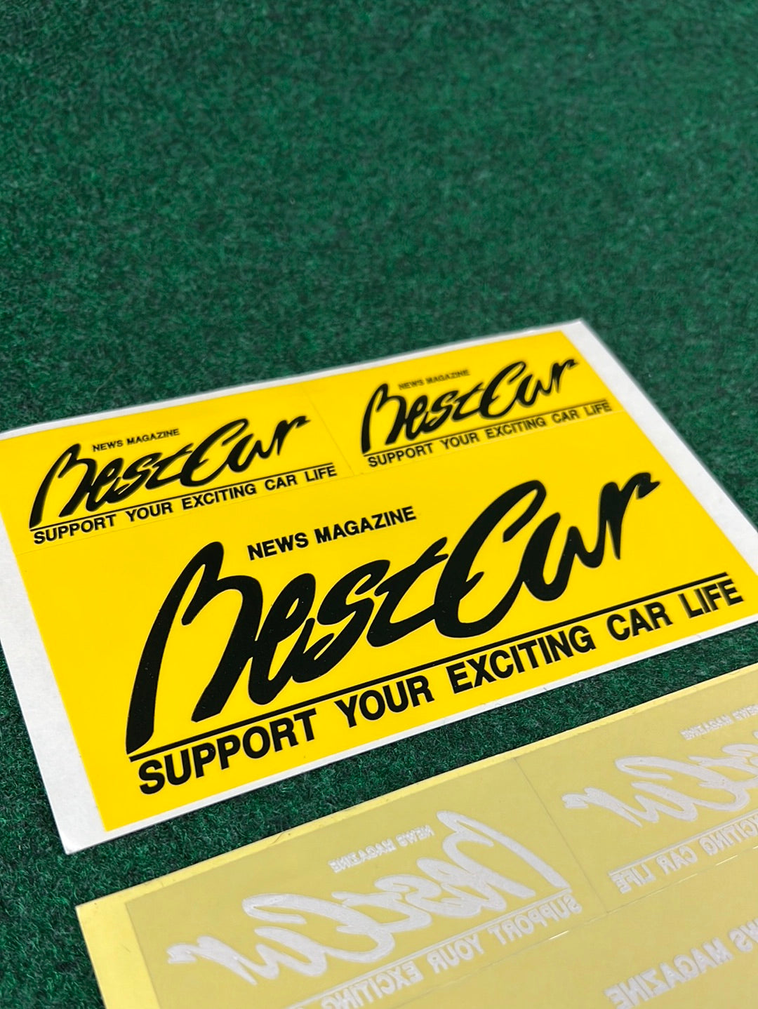 (JM) - Best Car News Mag - Sticker Set
