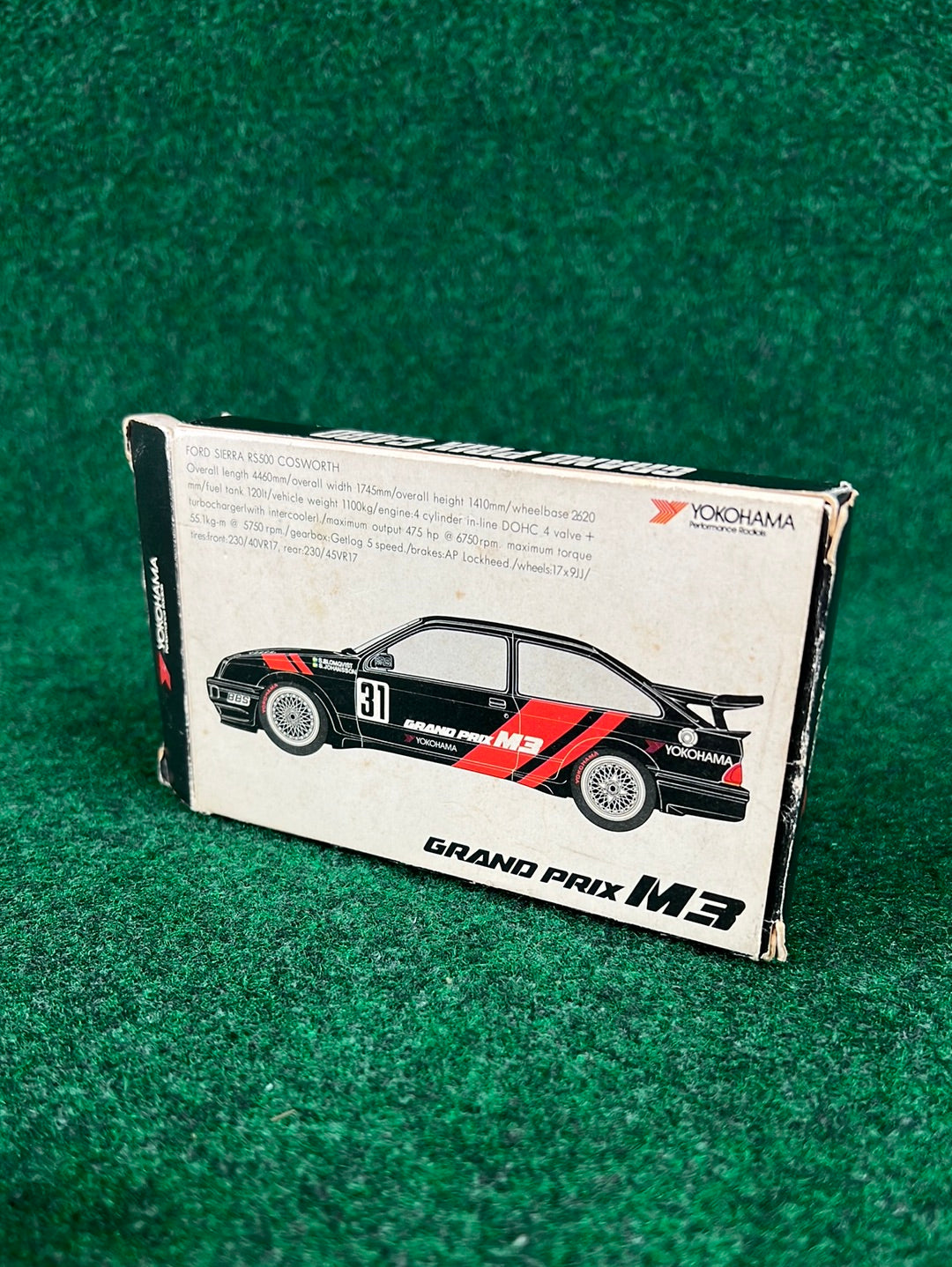 Yokohama Tires - Ford Sierra RS500 Cosworth Vintage Metal Case Box & Playing Card Set