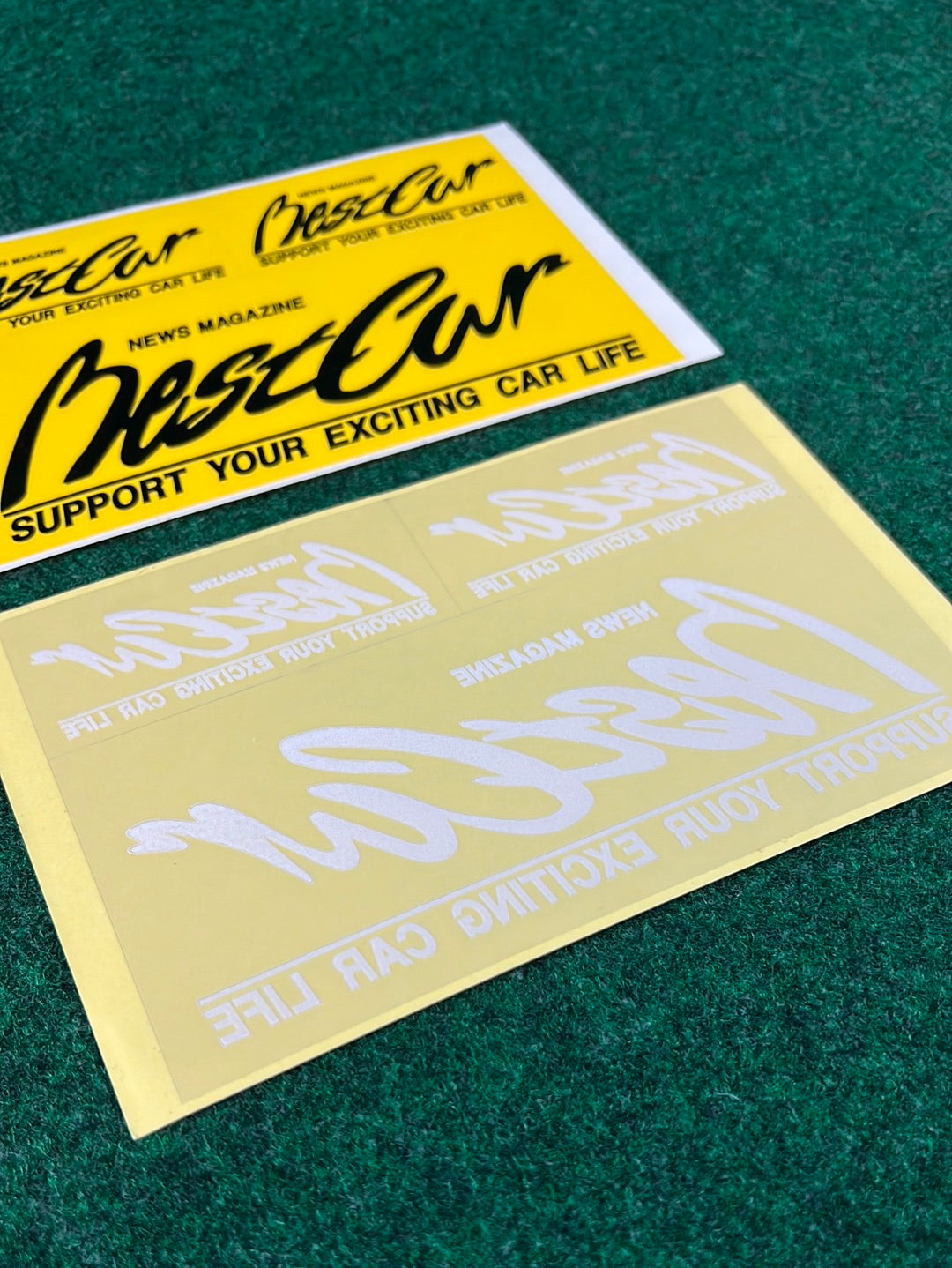 (JM) - Best Car News Mag - Sticker Set