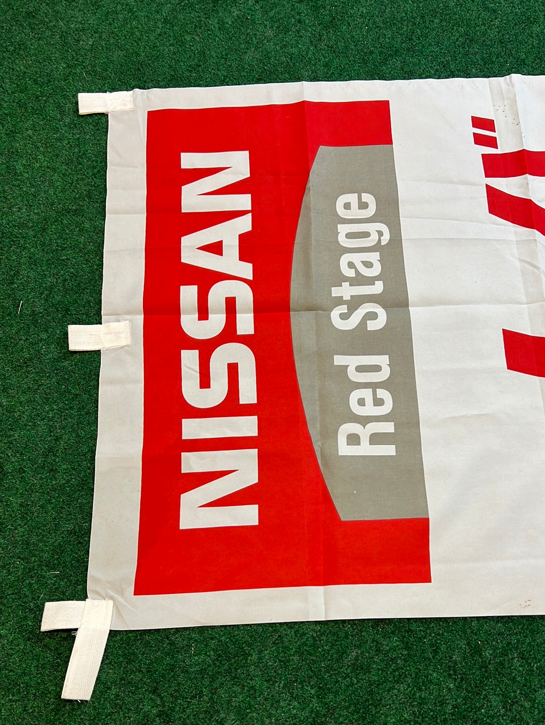 Nissan Red Stage - (1) Bassara J Splend Van Nissan Dealer Nobori Banner