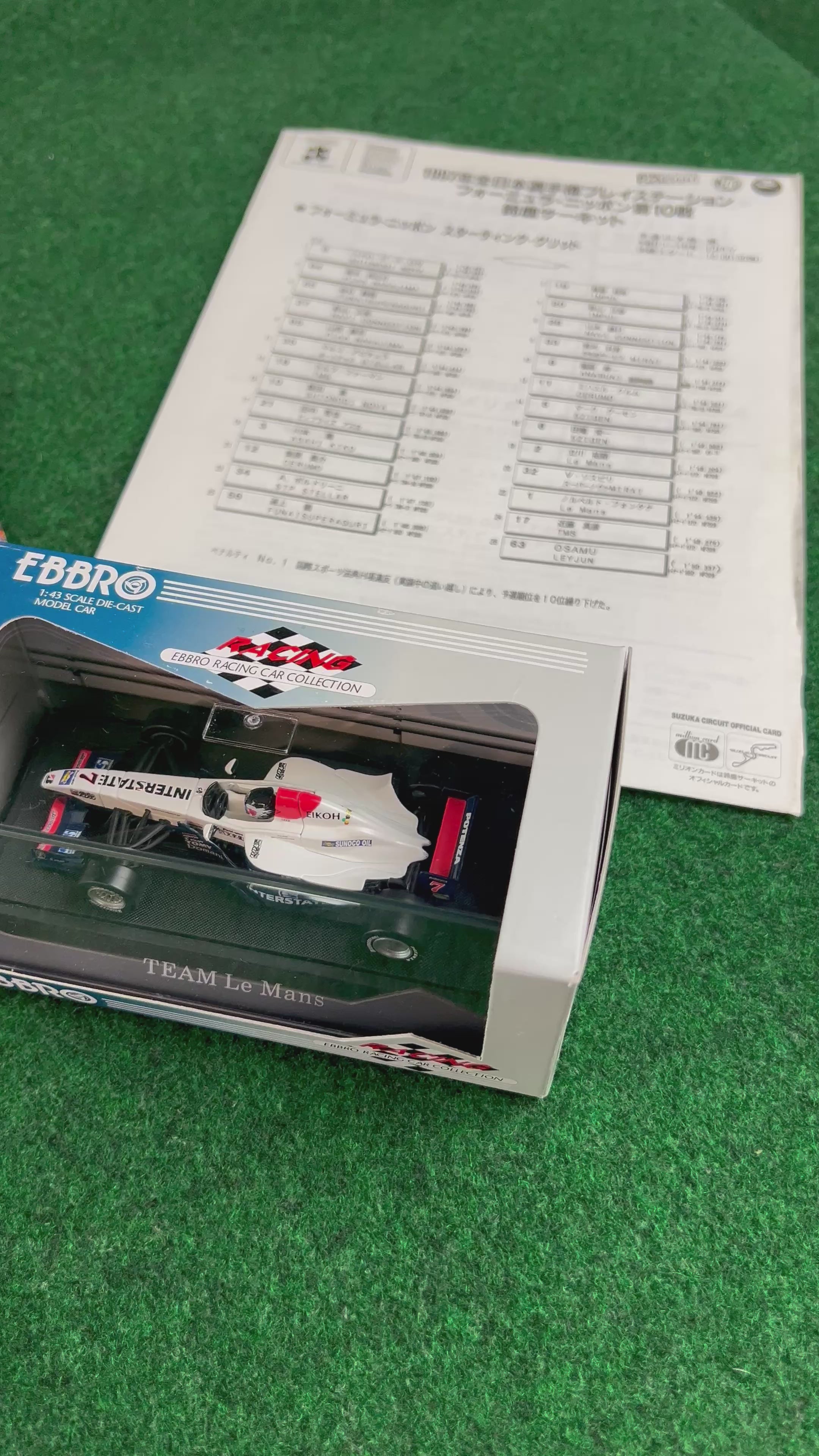 EBBRO - 2000 Team LeMans Interstate No. 7 Formula Nippon 1