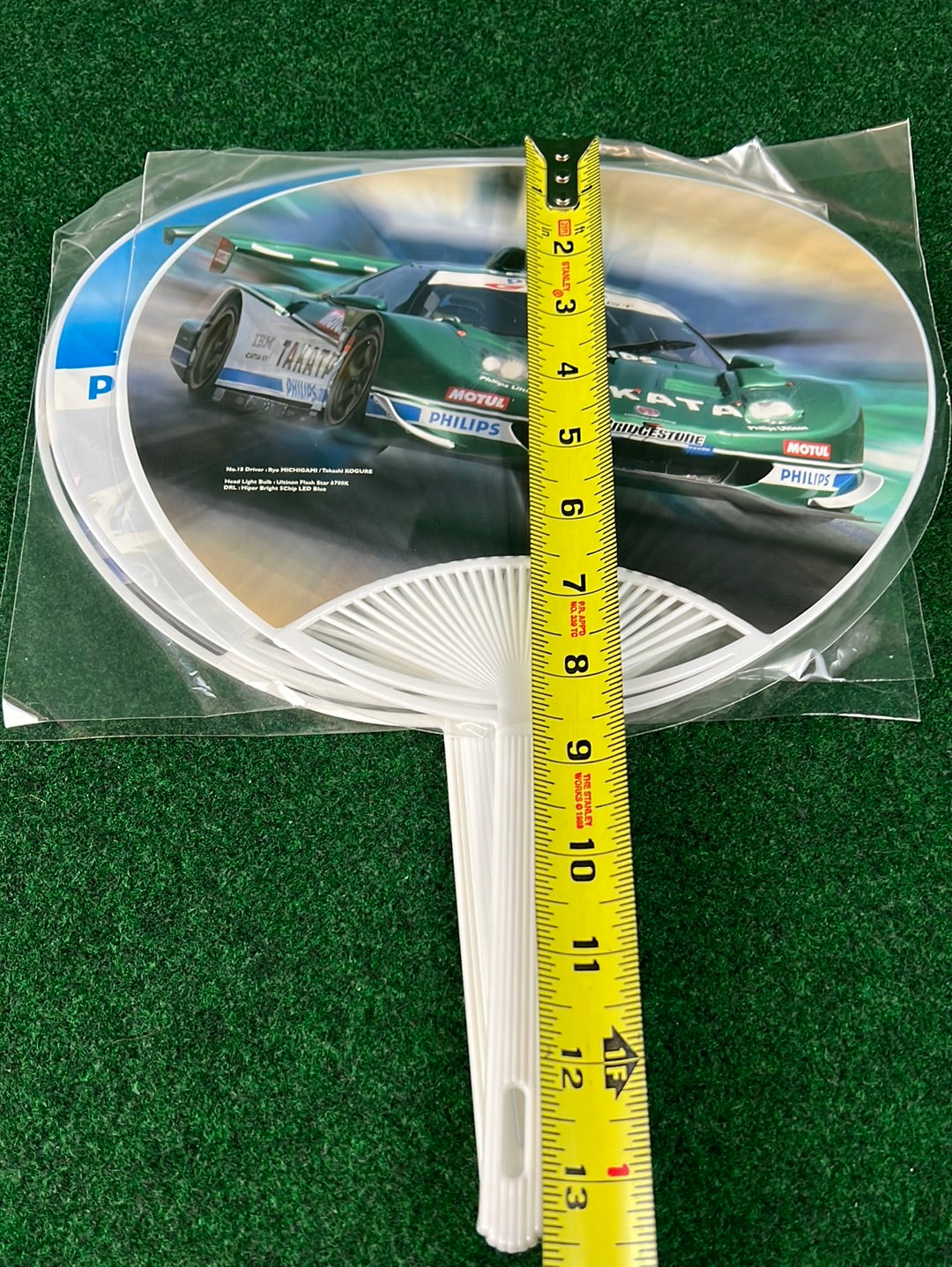 SuperGT Takata Honda NSX Race Day Hand Fan Set