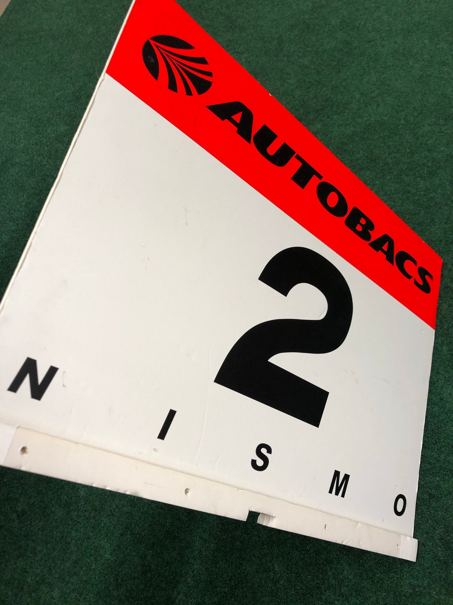 Nismo #2 Autobacs JGTC Race Day Grid Board Sign