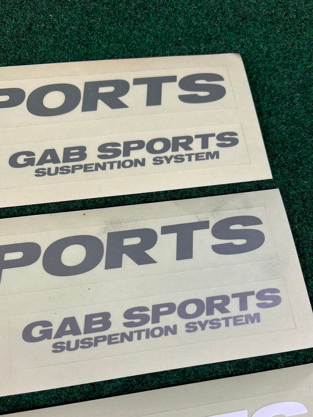 GAB SPORTS - Sticker Sheets & Logo Set