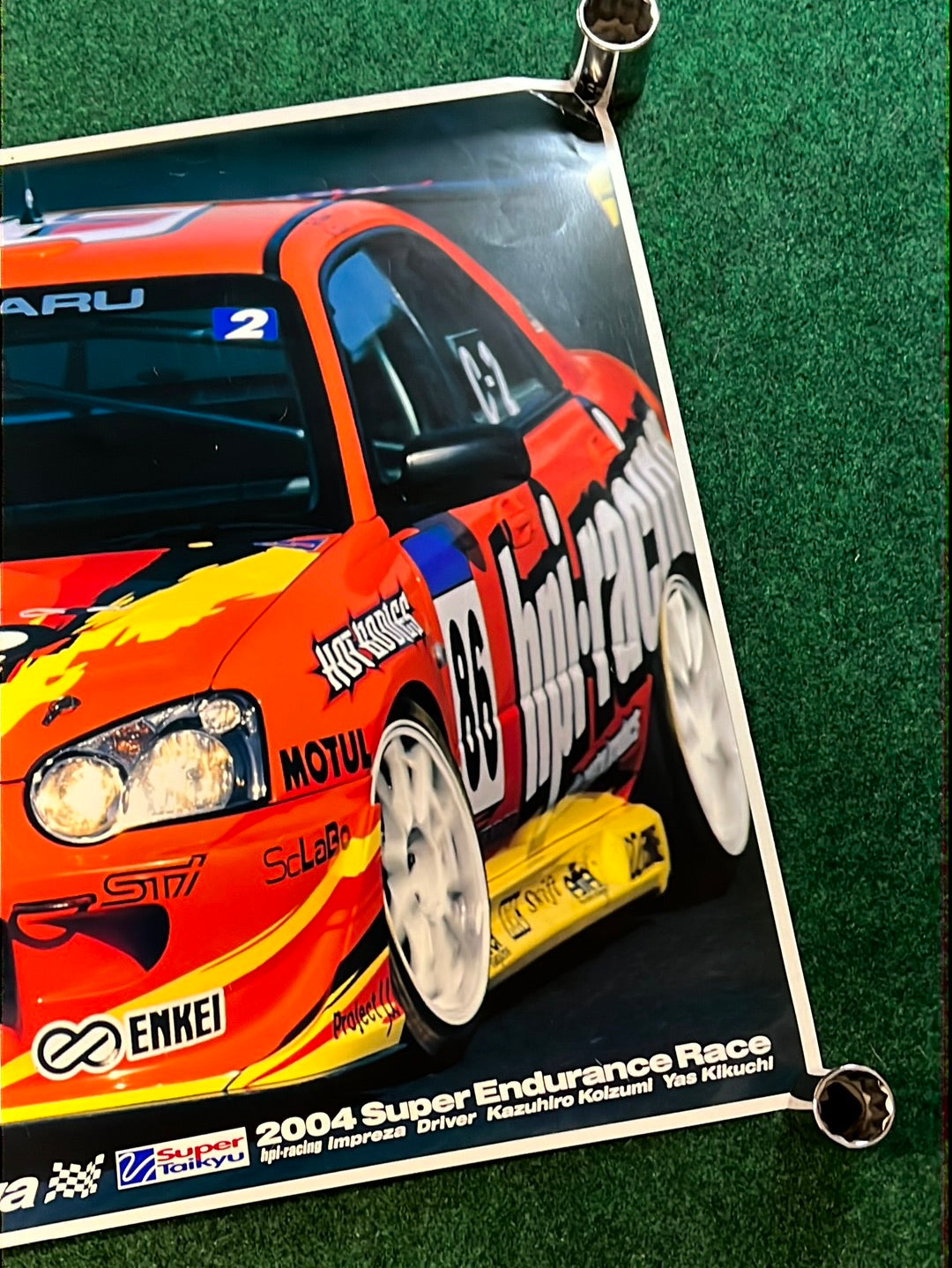2004 Super Taikyu Prova hpi Racing Subaru Impreza WRX STI Poster
