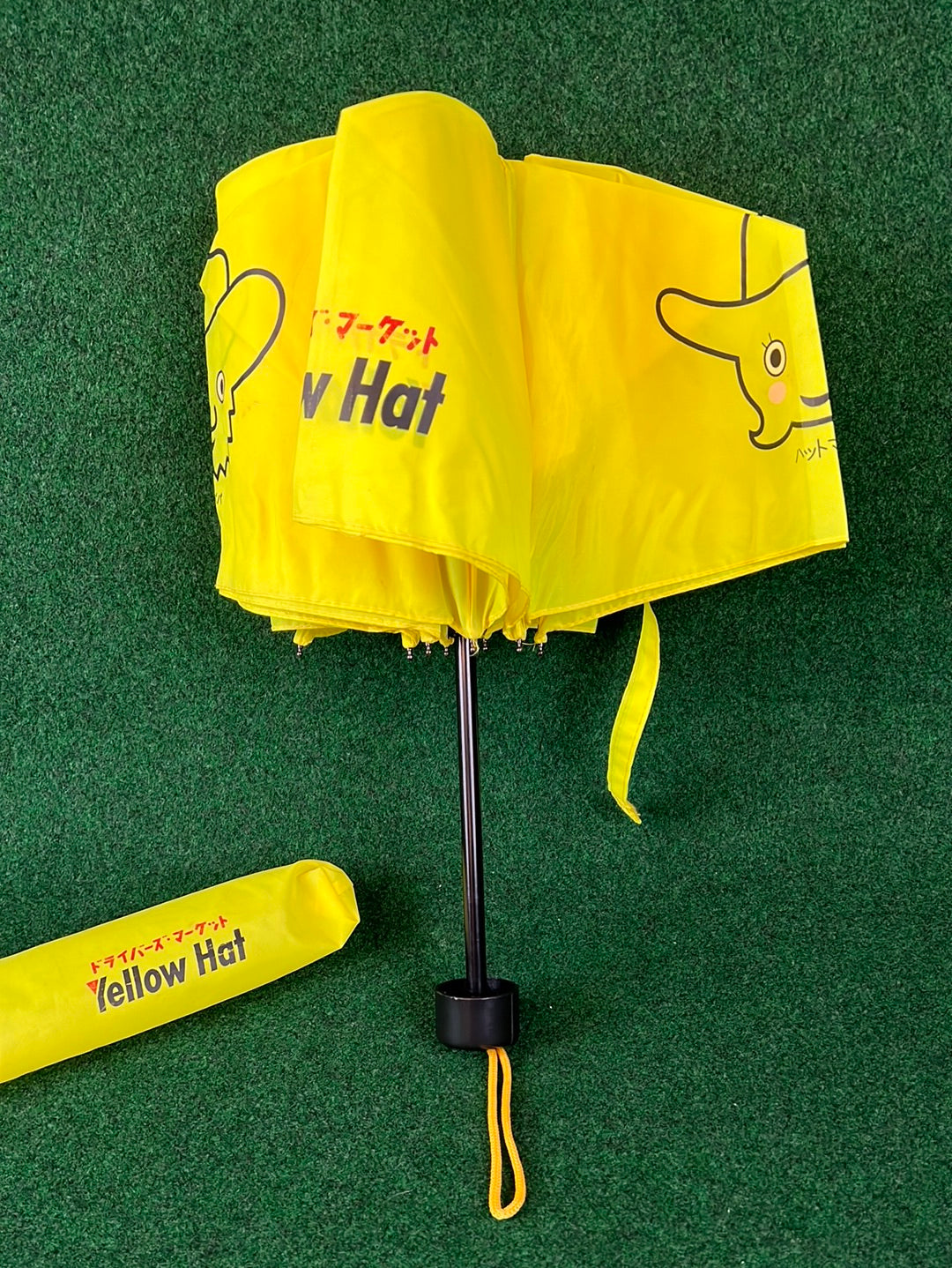Yellow Hat - Personal Compact Umbrella