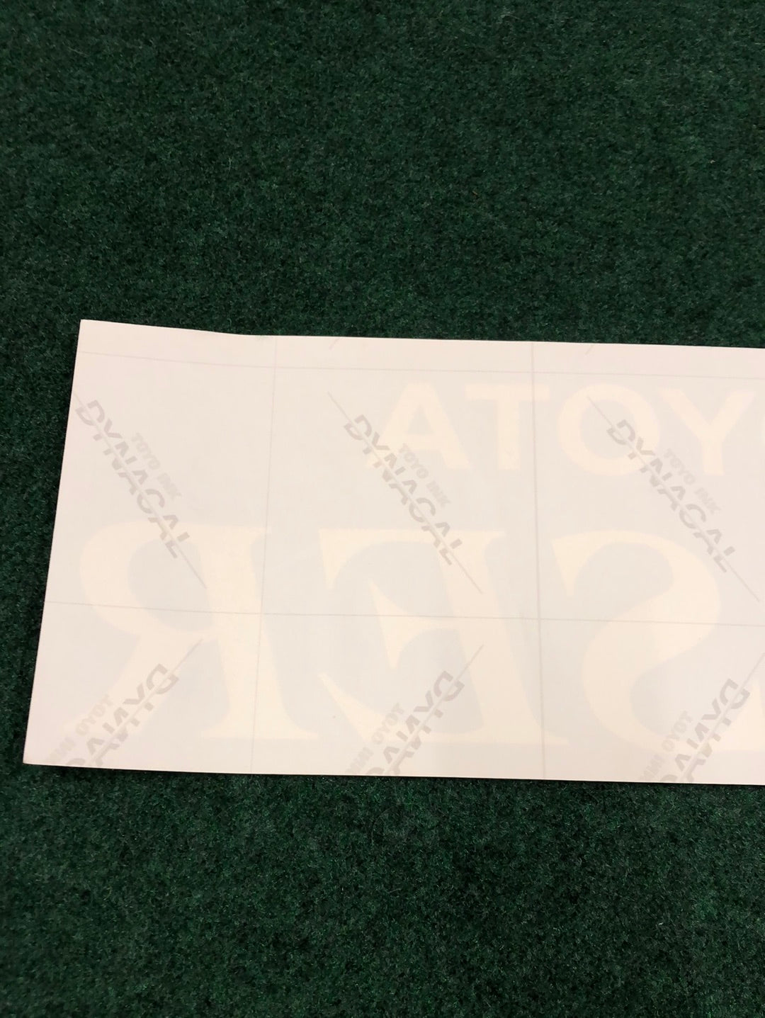 Toyota Chaser JZX100 Large Decal - White