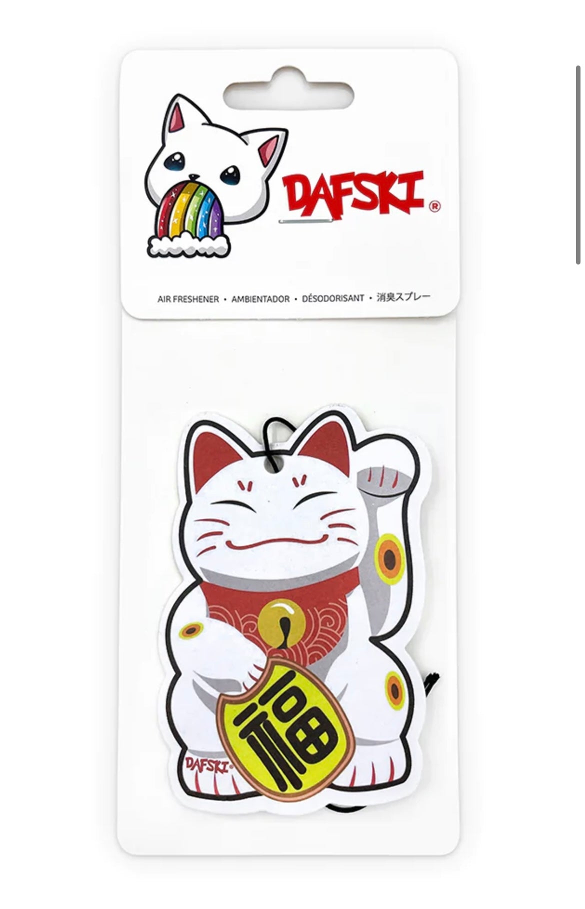 DAFSKI -  Lucky Cat Hanging Air Freshener