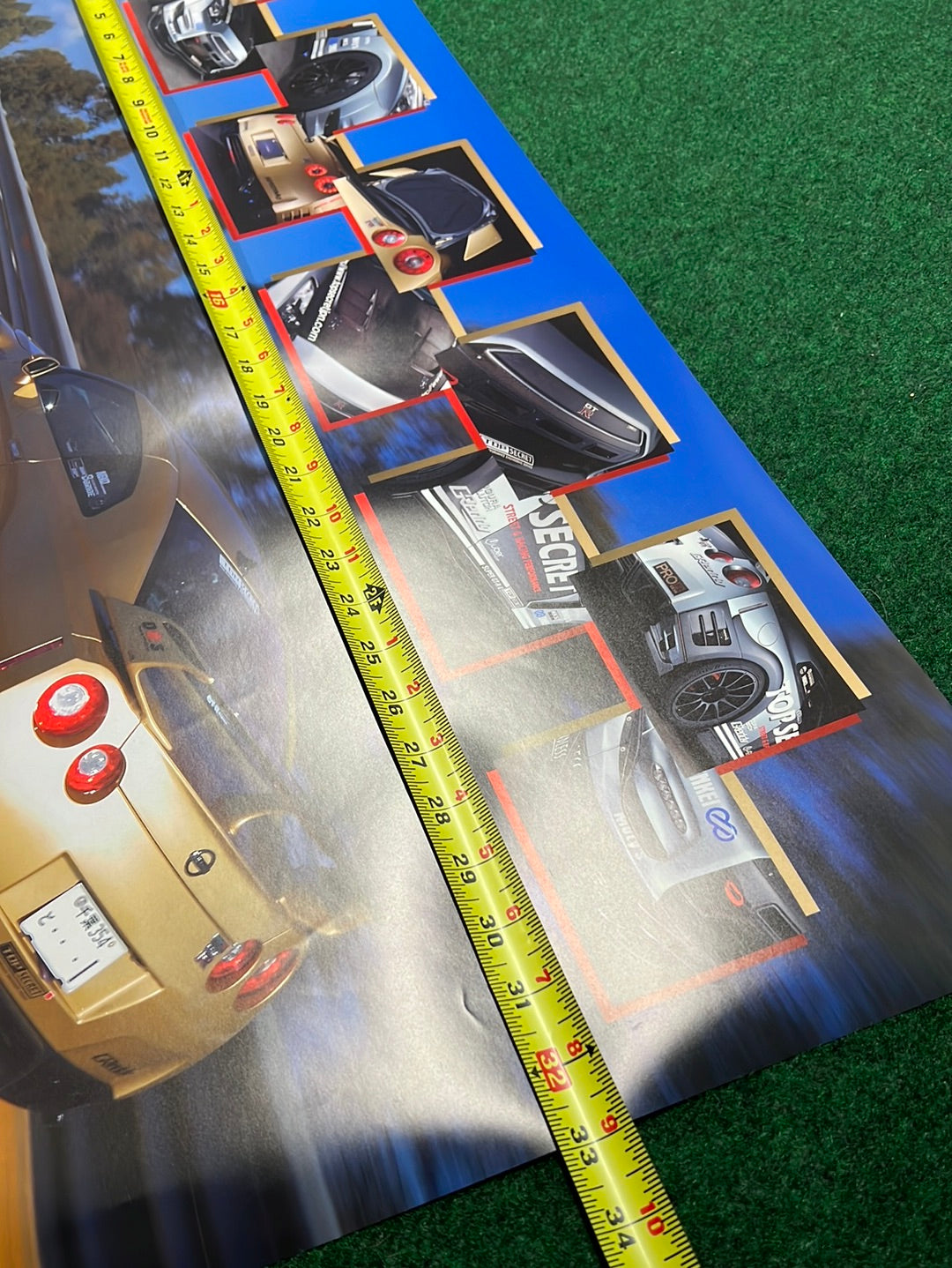 Nissan R35 GT-R Top Secret Double-sided Poster