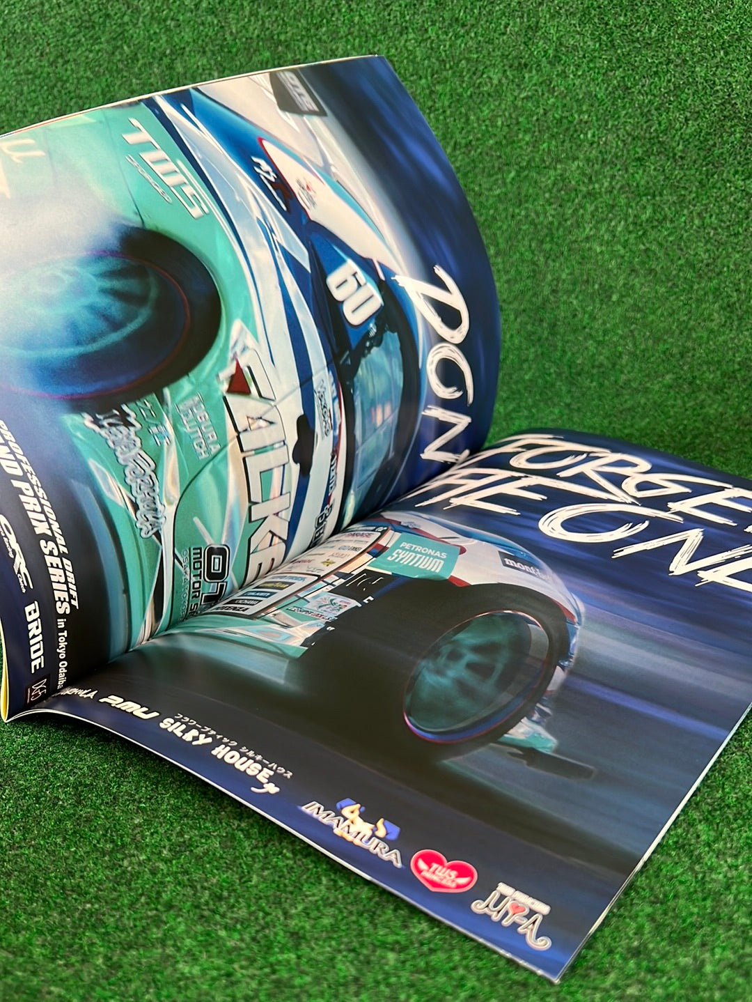 D1 Grand Prix  D1GP 2014 & 2015 Tokyo Drift Event Program Magazine Set