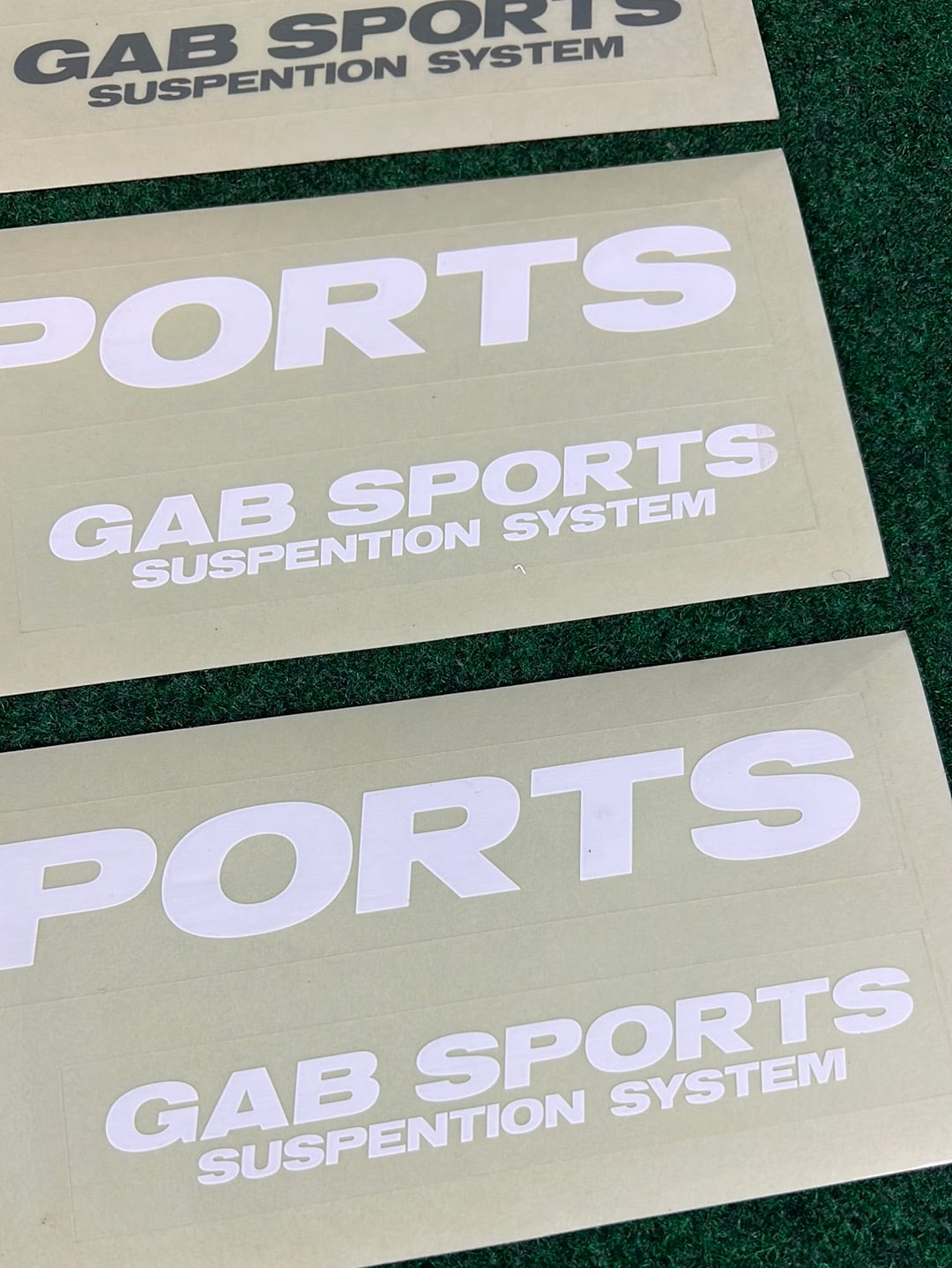 GAB SPORTS - Sticker Sheets & Logo Set