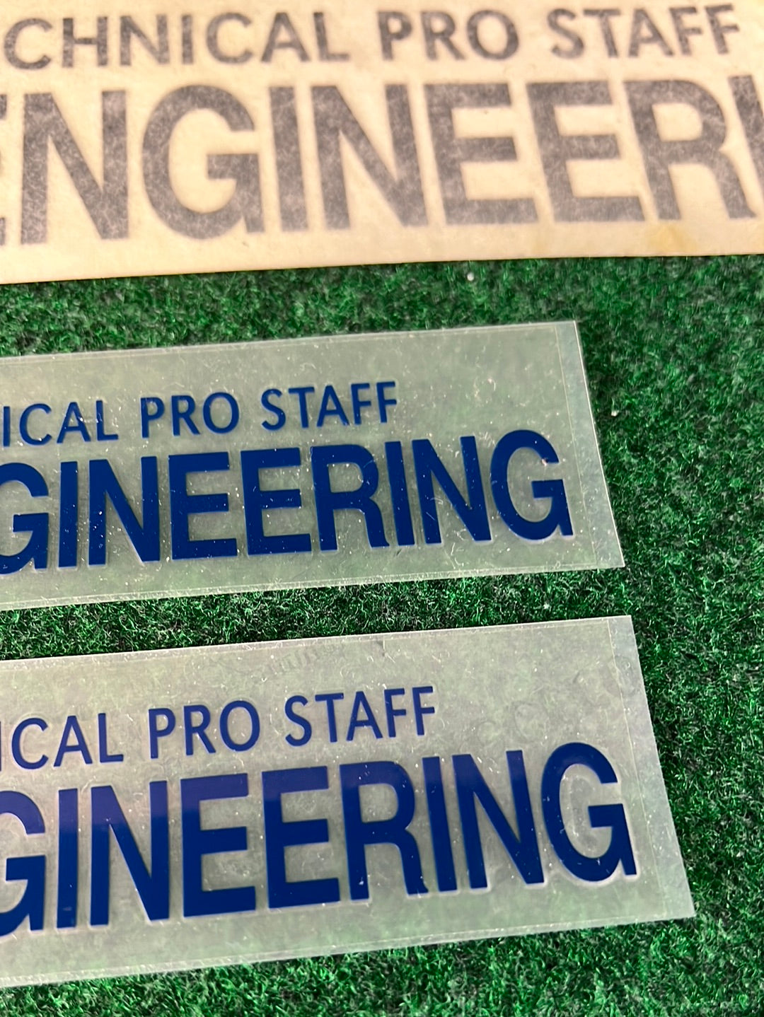 AP. Engineering Technical Pro Staff Decal Set