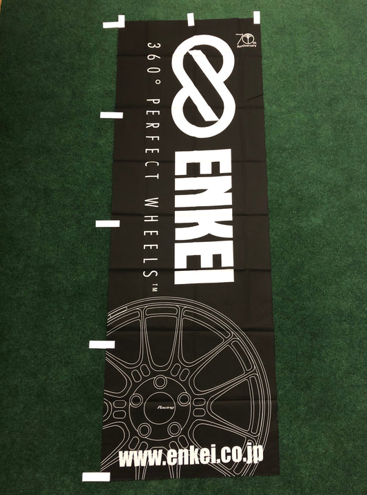 ENKEI Wheels - 70th Anniversary Nobori Banner