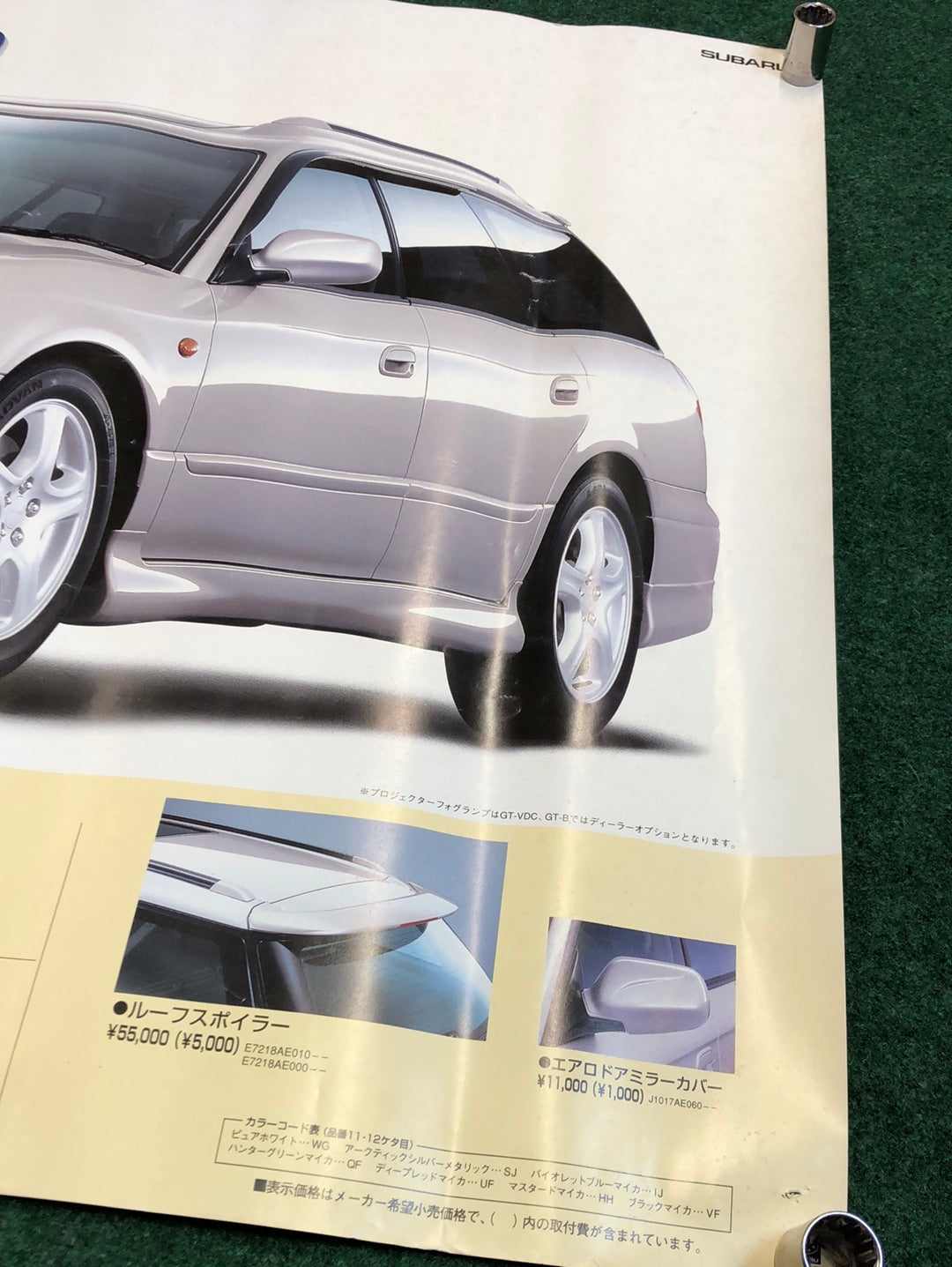 Subaru Legacy Accessory Aero Version Poster