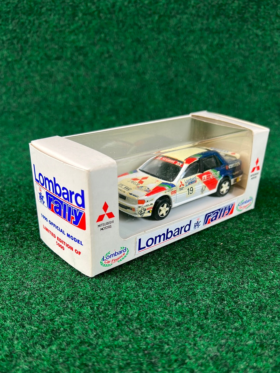 Lombard Rally - Limited Edition #4916 of 5000 Mitsubishi Galant VR4 Rally Car 1/43 Scale Diecast