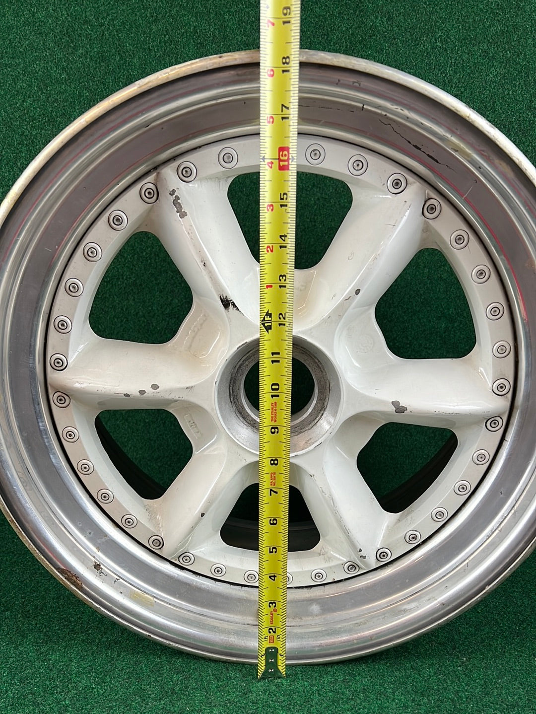 Panasport Racing G6 Centerlock Center Lug Competition Autographed by Keiichi Tsuchiya Race Wheel