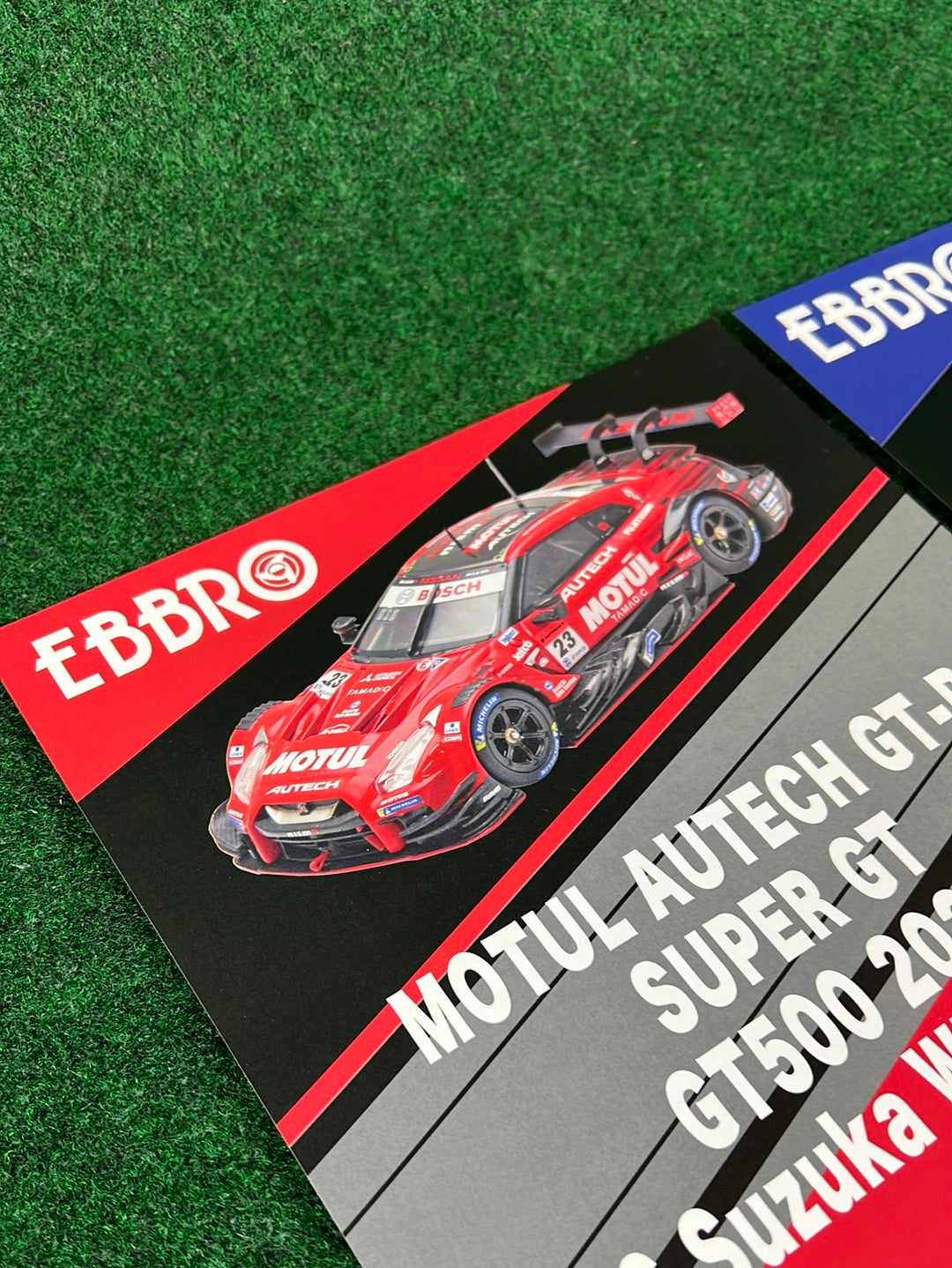 EBBRO - 1/43 Scale 2020 Super GT MOTUL & Calsonic Nissan GTR Flyer Set