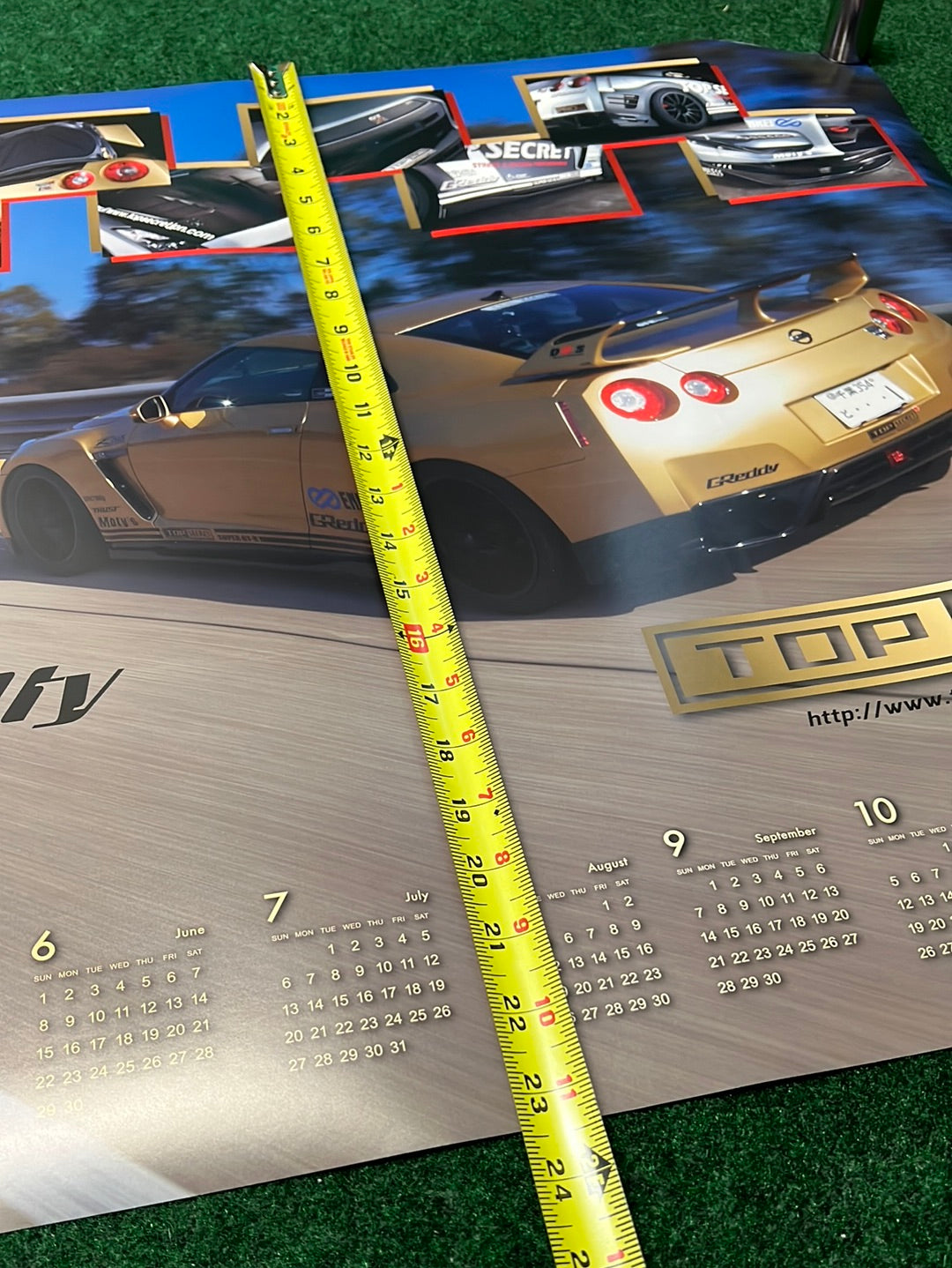 Nissan R35 GT-R Top Secret Double-sided Poster