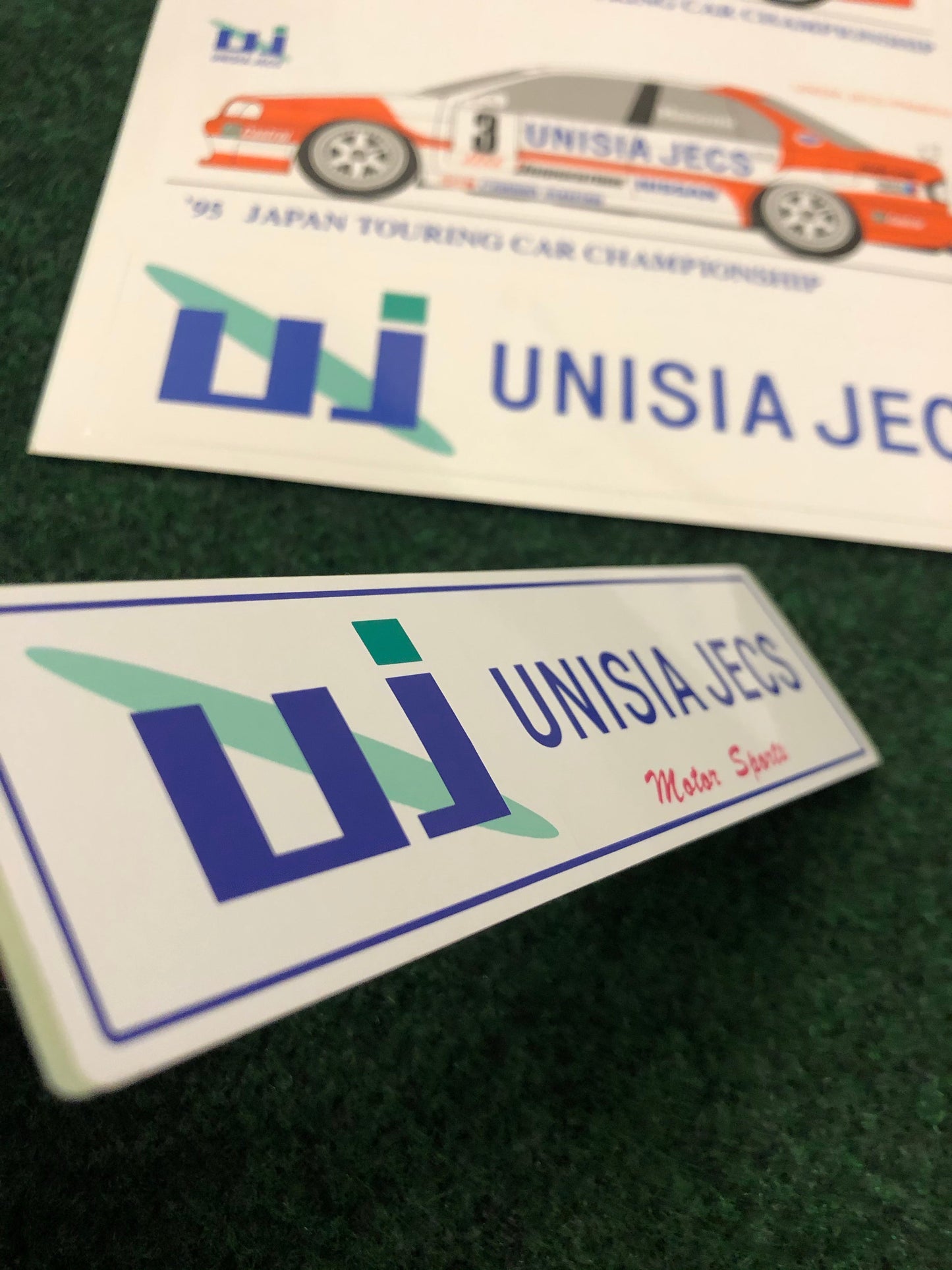 UNISIA JECS Nissan Skyline JGTC & Primera JTCC Sticker Sheet