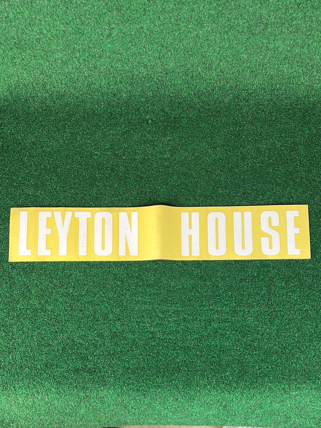 Leyton House - Vintage Letter Decal Sticker