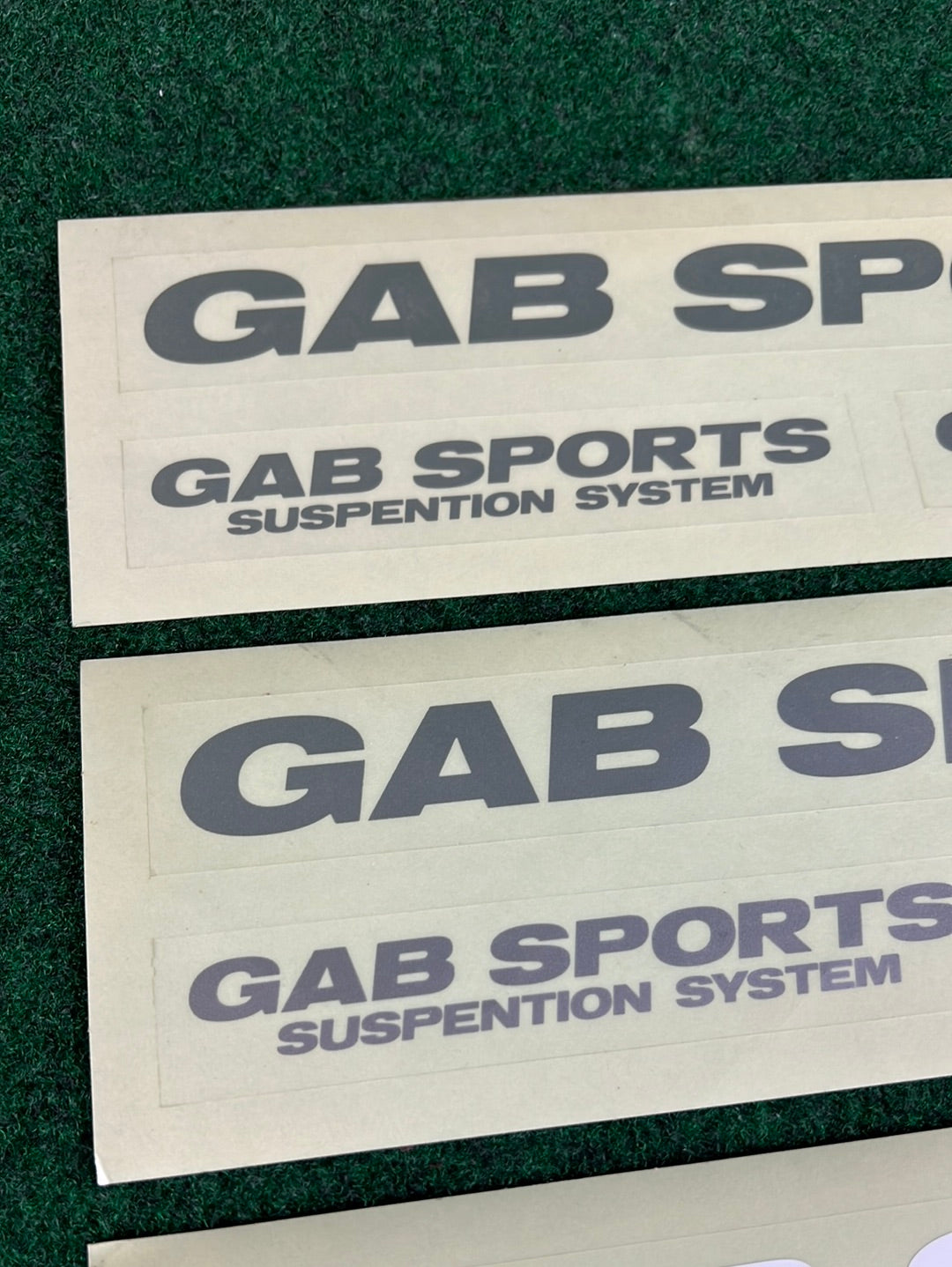 GAB SPORTS - Sticker Sheets & Logo Set