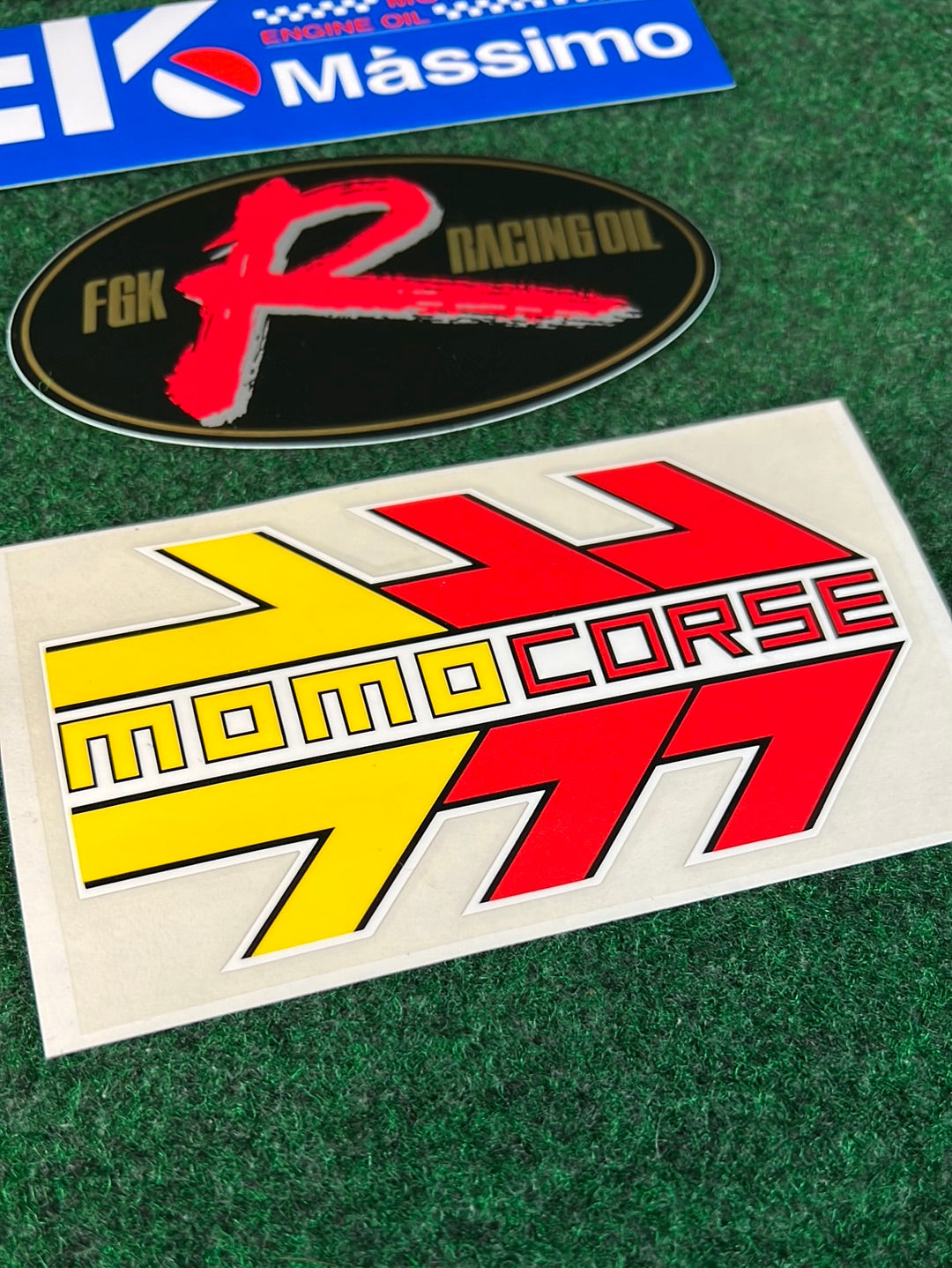 RAZO, Fk Massimo, FGK Racing Oil & MOMO Corse Sticker Set