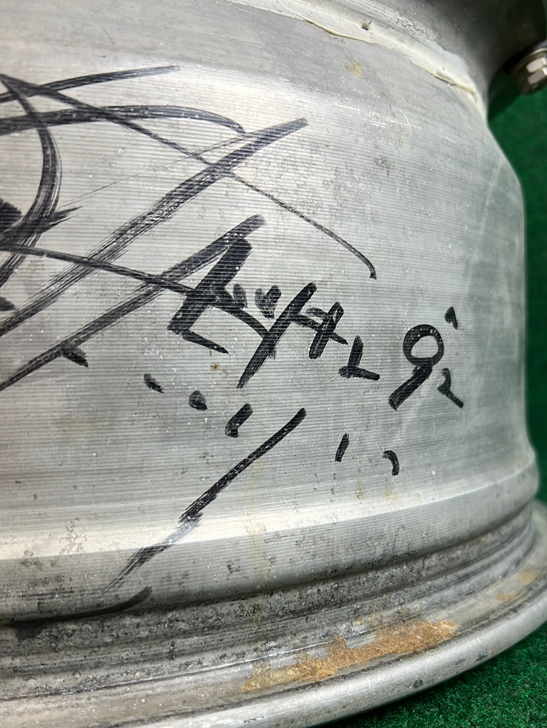 Panasport Racing G6 Centerlock Center Lug Competition Autographed by Keiichi Tsuchiya Race Wheel