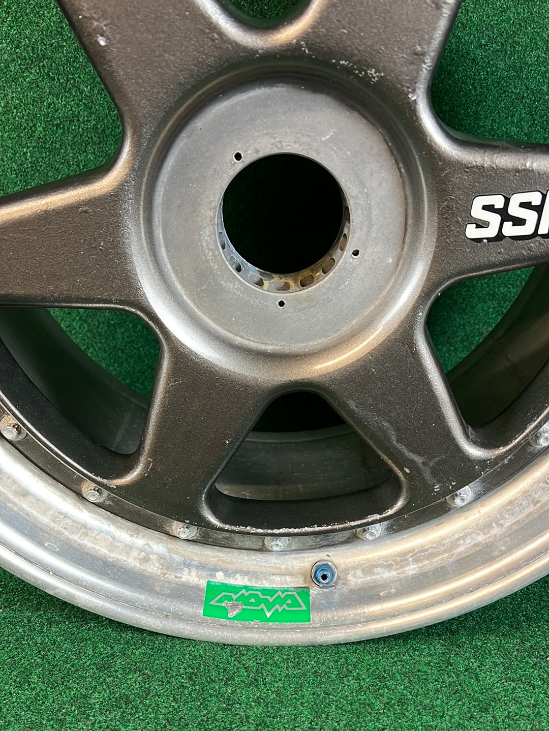 SSR -18 x 10 JGTC Era Used Center Lug Lock Race Wheel